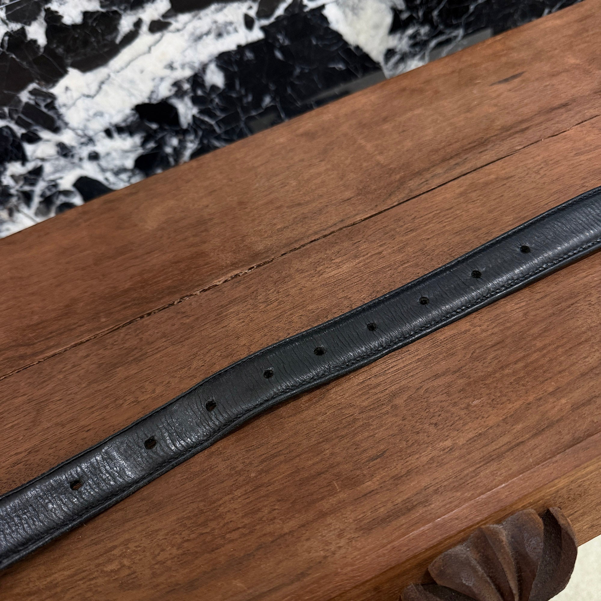 CHROME HEARTS 1.0 3PC Roller Leather Belt Size 34 inch クロムハーツ 1.0 3PC ローラー レザーベルト サイズ34インチ