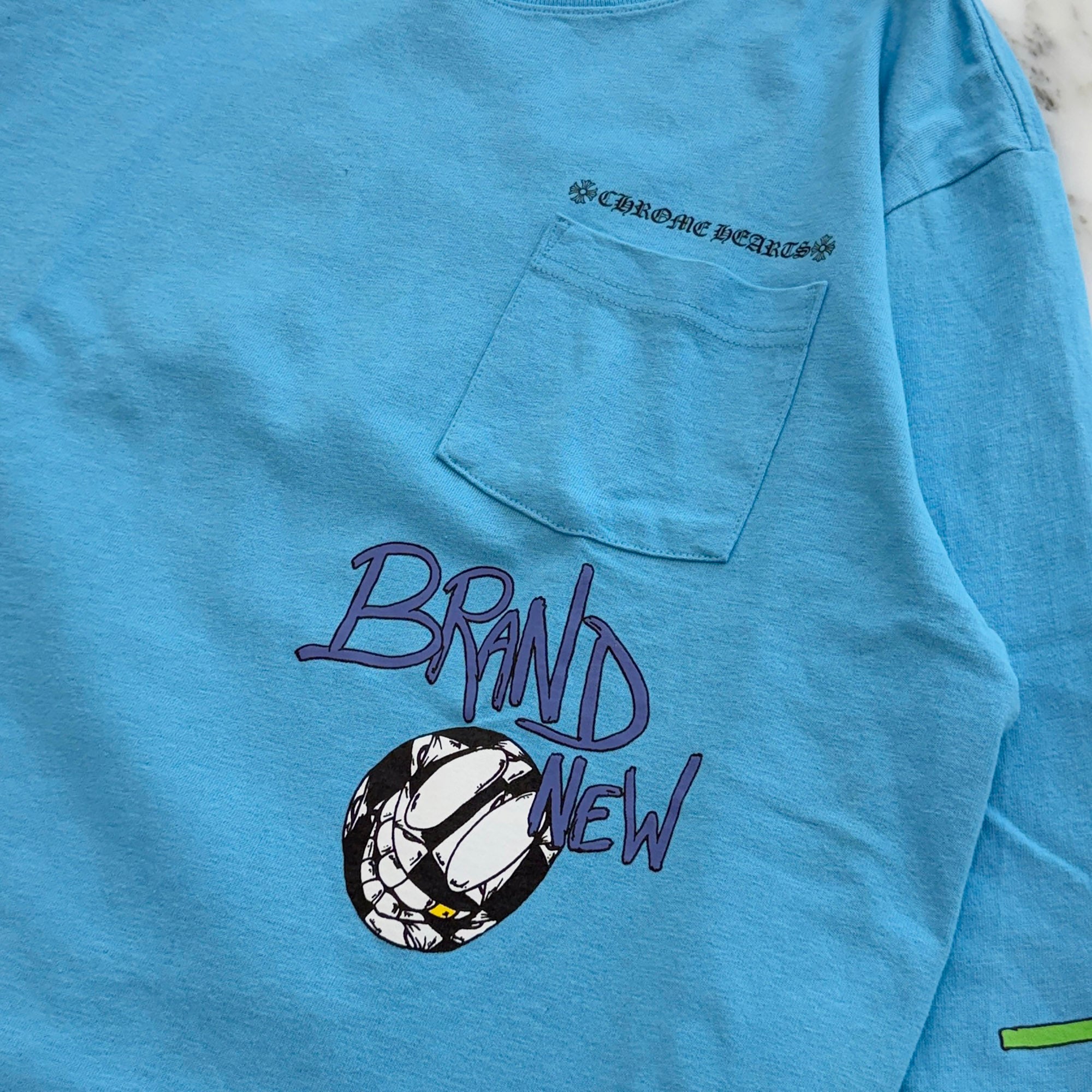CHROME HEARTS × MATTY BOY 2024SS BRAIN NEW Long Sleeve Tee Size L クロムハーツ × マッティボーイ ブレインニューロングスリーブTシャツ サイズL