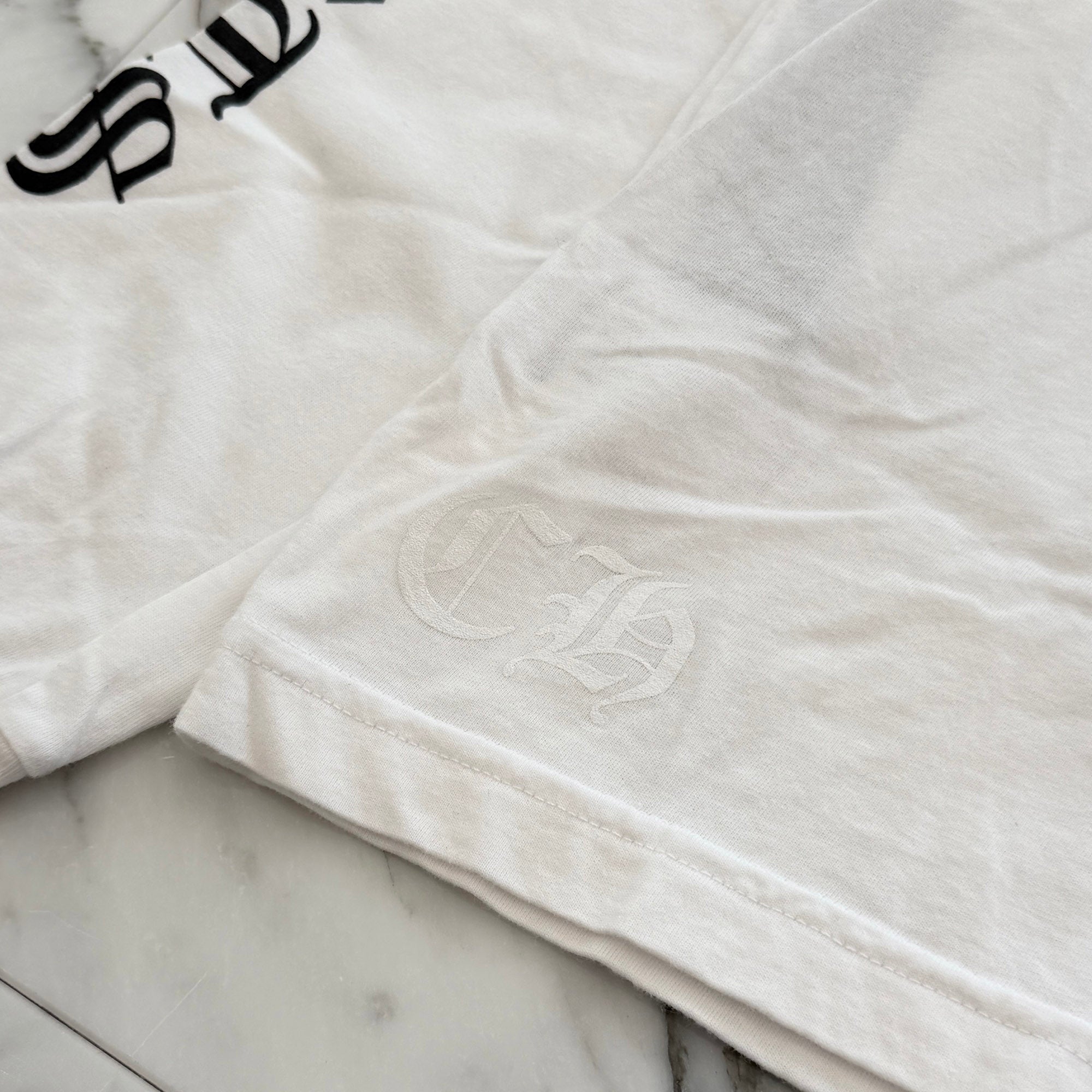 CHROME HEARTS Back Scroll Label Logo Long Sleeve Tee Size L クロムハーツ バックスクロールラベルロゴ ロングスリーブTシャツ サイズL