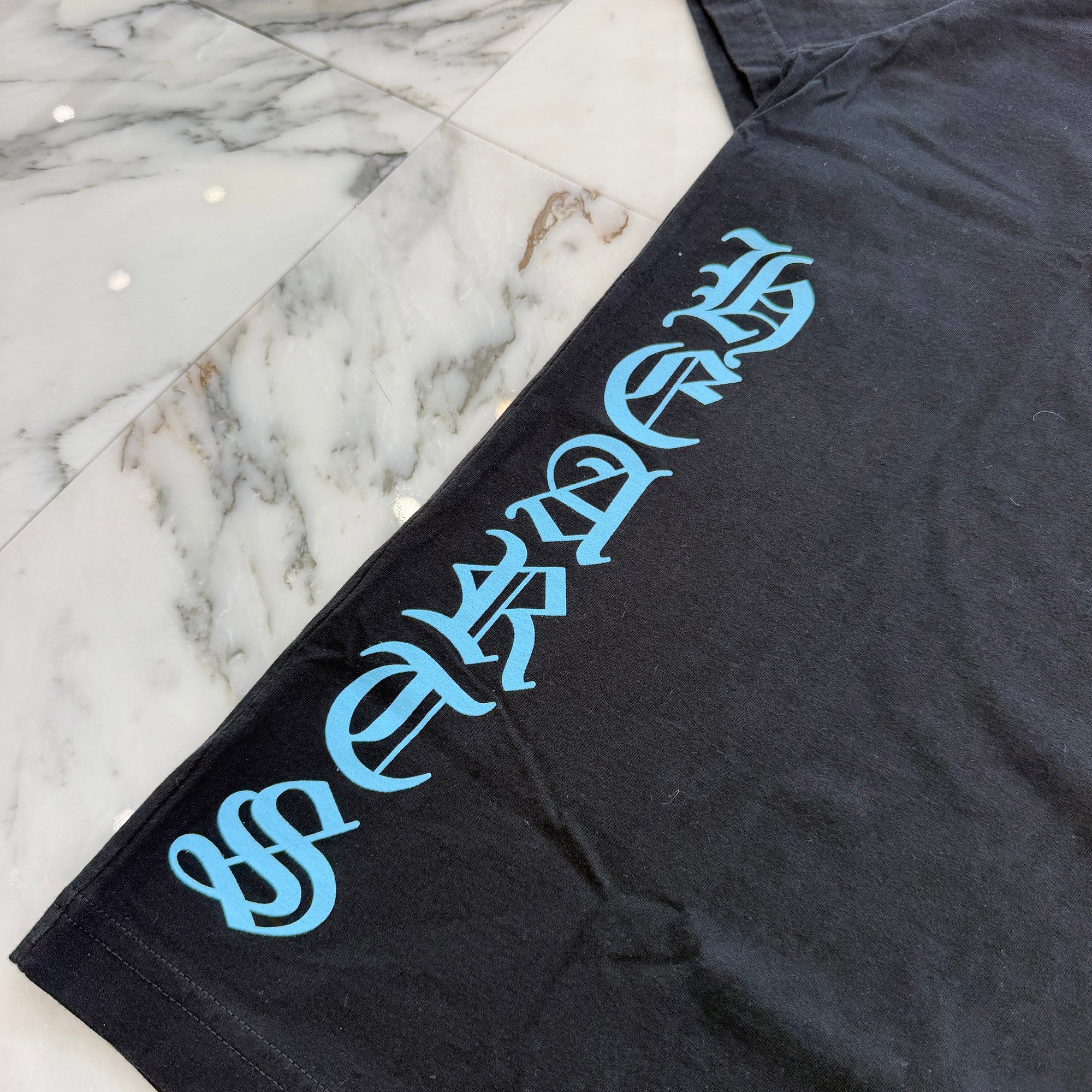 CHROME HEARTS Side Logo Neck Logo Print Tee Size L クロムハーツ サイドロゴ ネックロゴプリント Tシャツ サイズL