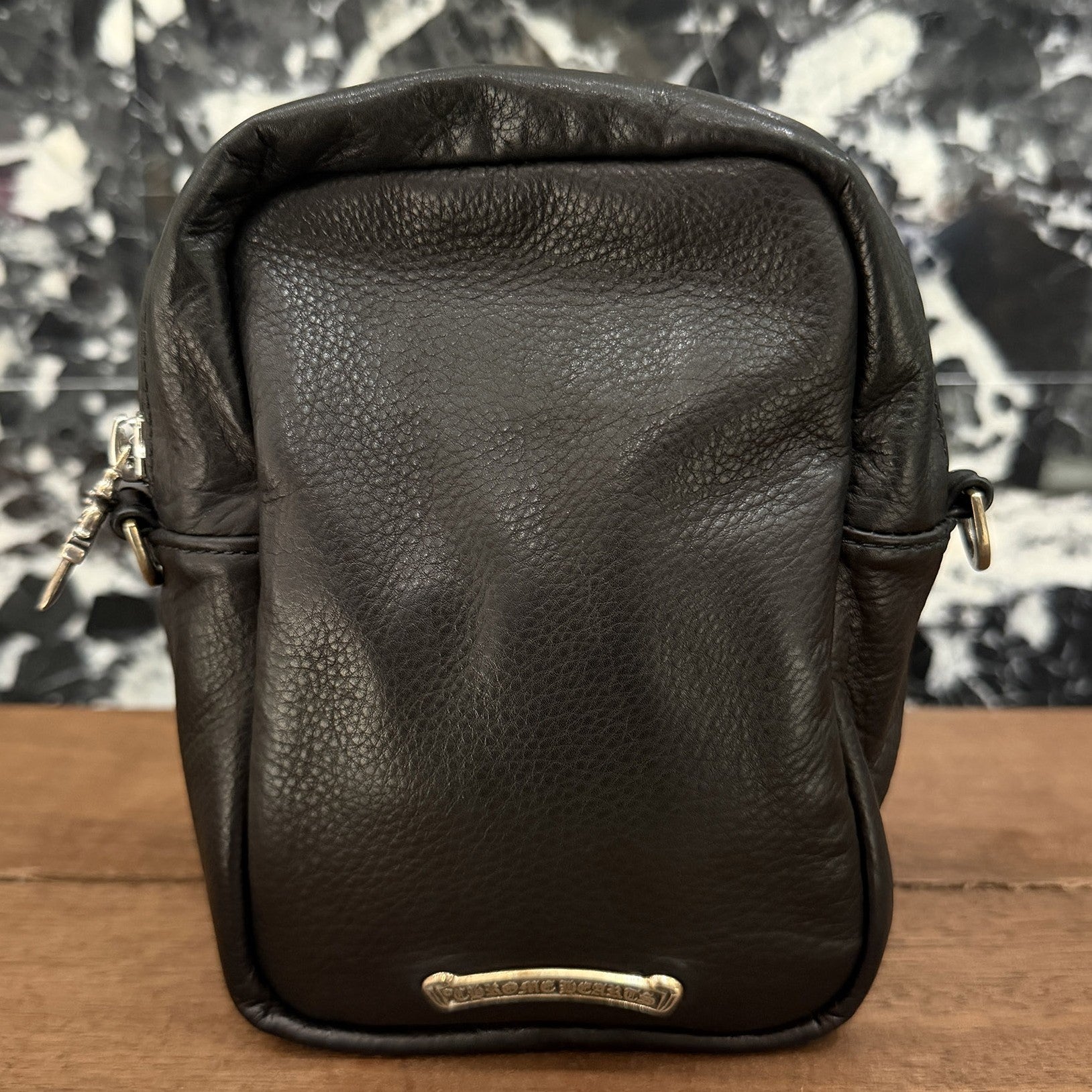CHROME HEARTS TAKAMINI Multi Color Leather Cross Patch Leather Shoulder Bag クロムハーツ タカミニ マルチカラー レザークロスパッチ レザーショルダーバッグ