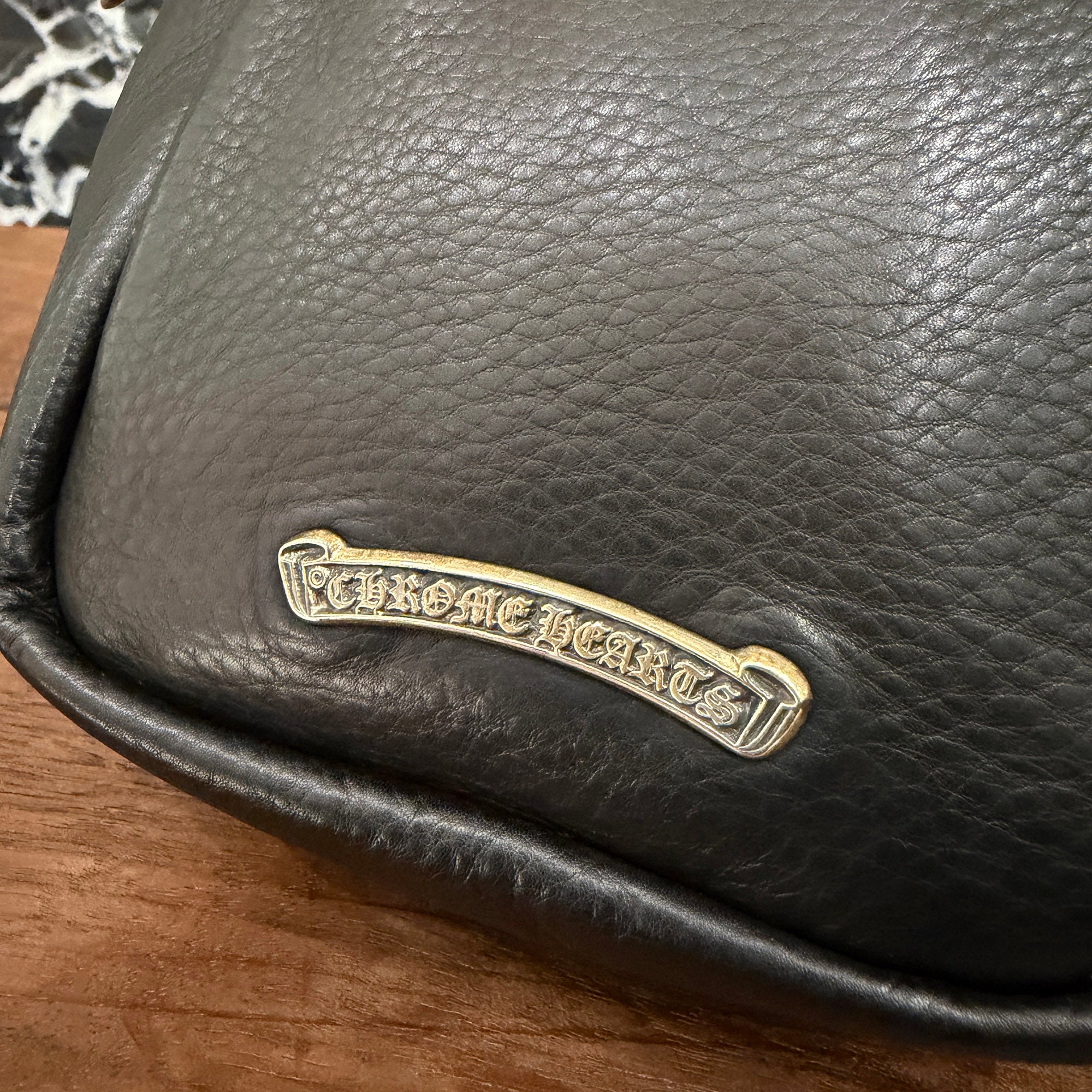 CHROME HEARTS TAKAMINI Multi Color Leather Cross Patch Leather Shoulder Bag クロムハーツ タカミニ マルチカラー レザークロスパッチ レザーショルダーバッグ