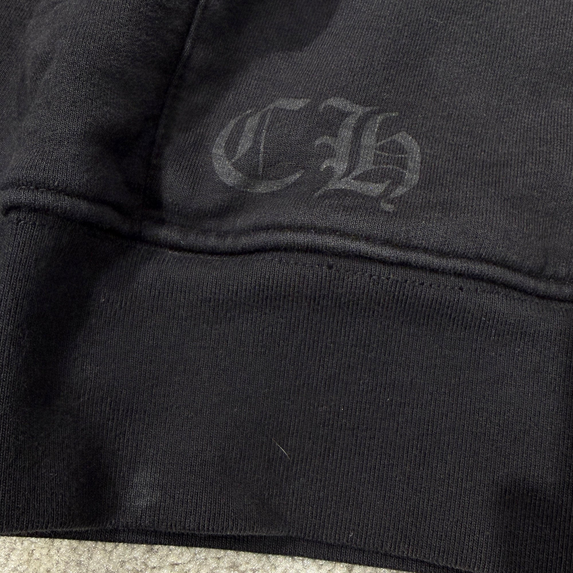 CHROME HEARTS Vine Dagger Thermal Zip Up Hoodie Size M クロムハーツ ヴァインダガー サーマル ジップアップフーディ サイズM