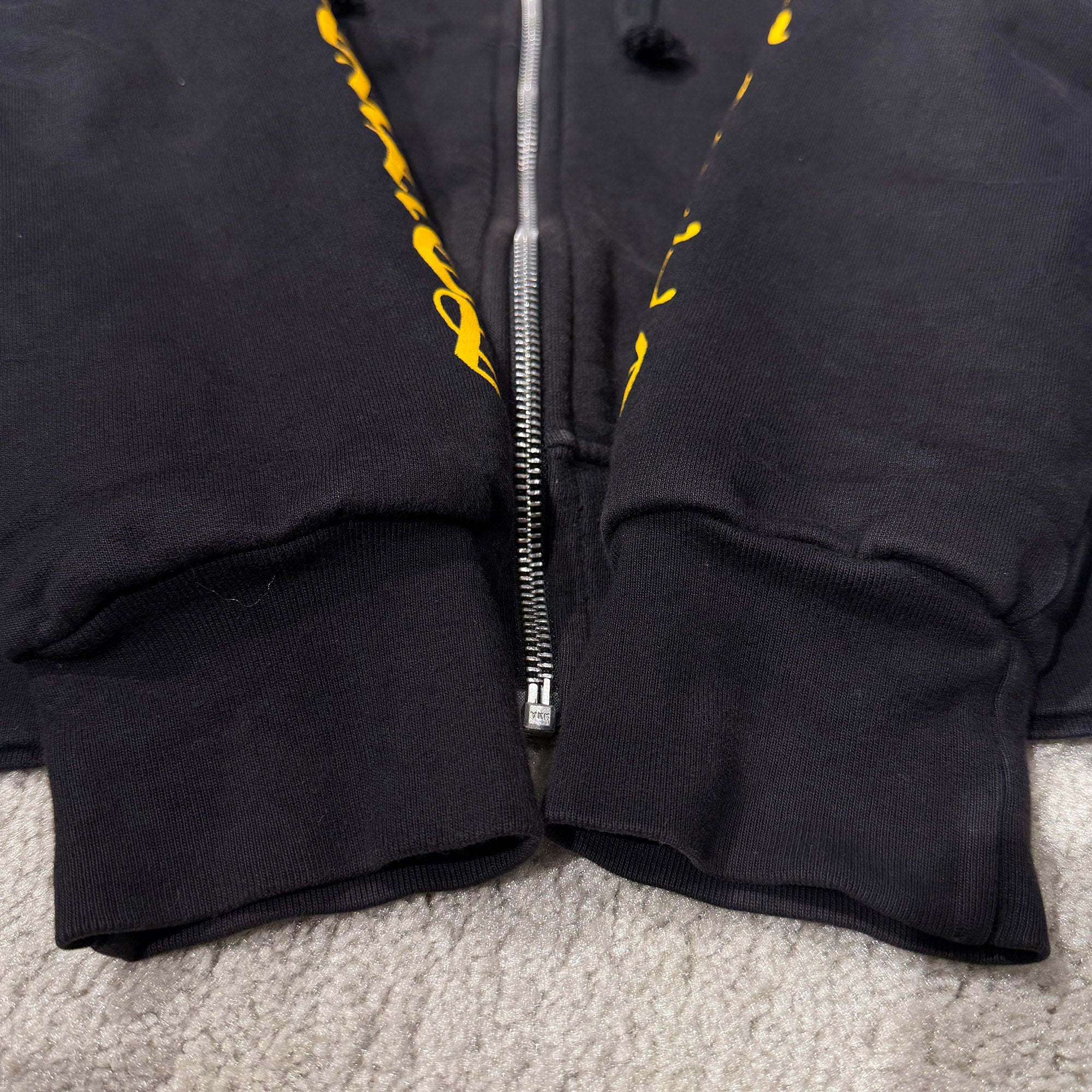 CHROME HEARTS Vine Dagger Thermal Zip Up Hoodie Size M クロムハーツ ヴァインダガー サーマル ジップアップフーディ サイズM