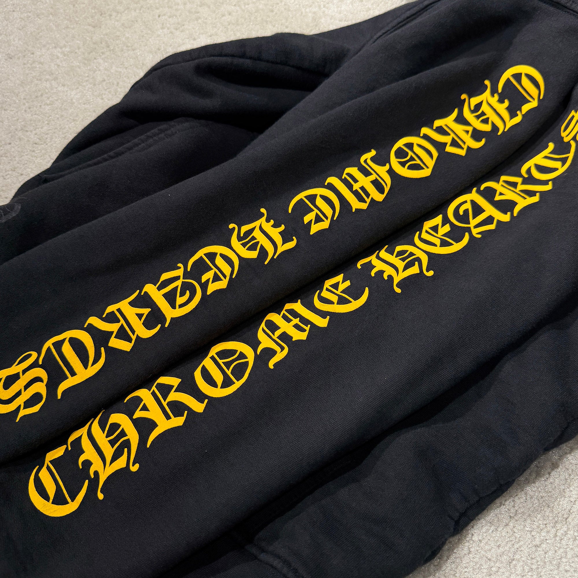 CHROME HEARTS Vine Dagger Thermal Zip Up Hoodie Size M クロムハーツ ヴァインダガー サーマル ジップアップフーディ サイズM