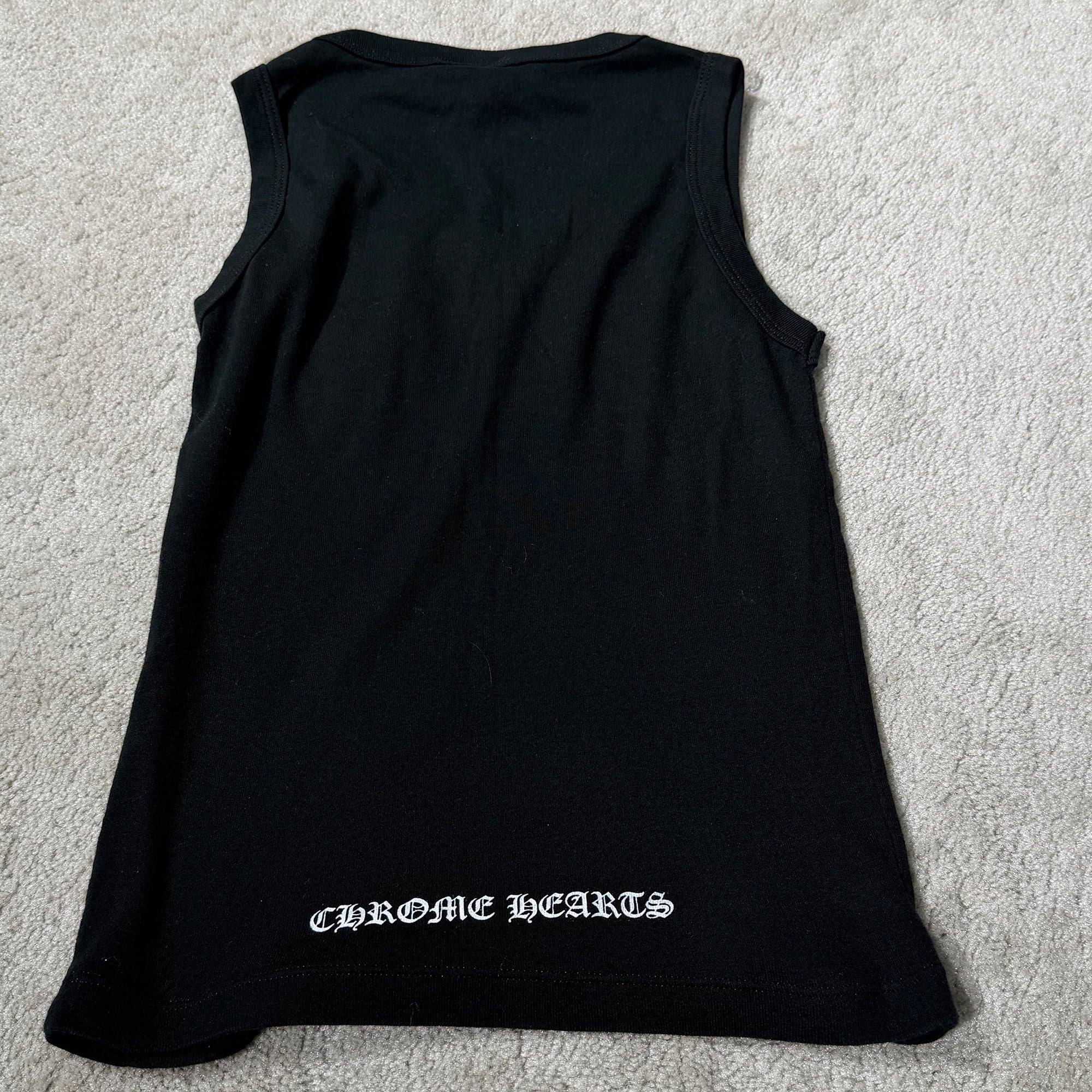 CHROME HEARTS Floral Cross Print Tank Top Size ONE SIZE クロムハーツ フローラルクロス プリント タンクトップ サイズONE SIZE