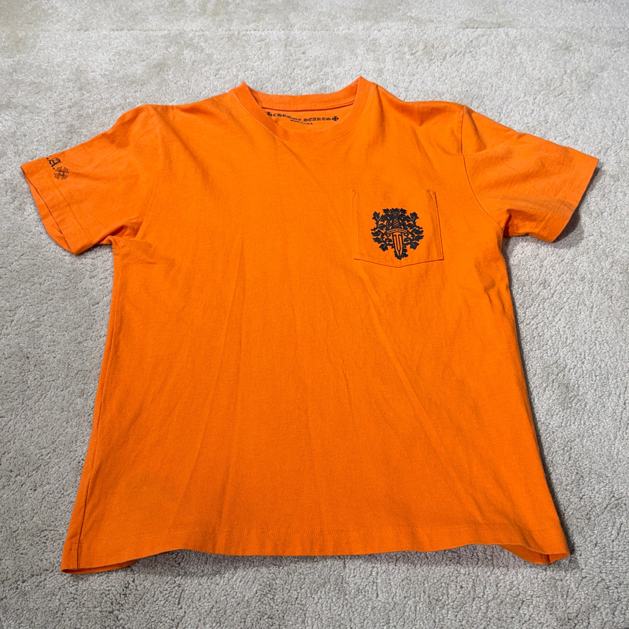 CHROME HEARTS USA Limited Vigne Dagger Print Tee Size S クロムハーツ USA限定 ヴァインダガー プリント Tシャツ サイズS