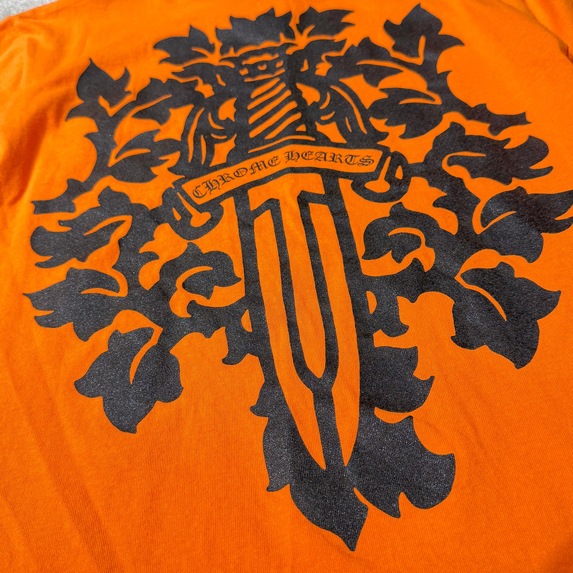 CHROME HEARTS USA Limited Vigne Dagger Print Tee Size S クロムハーツ USA限定 ヴァインダガー プリント Tシャツ サイズS