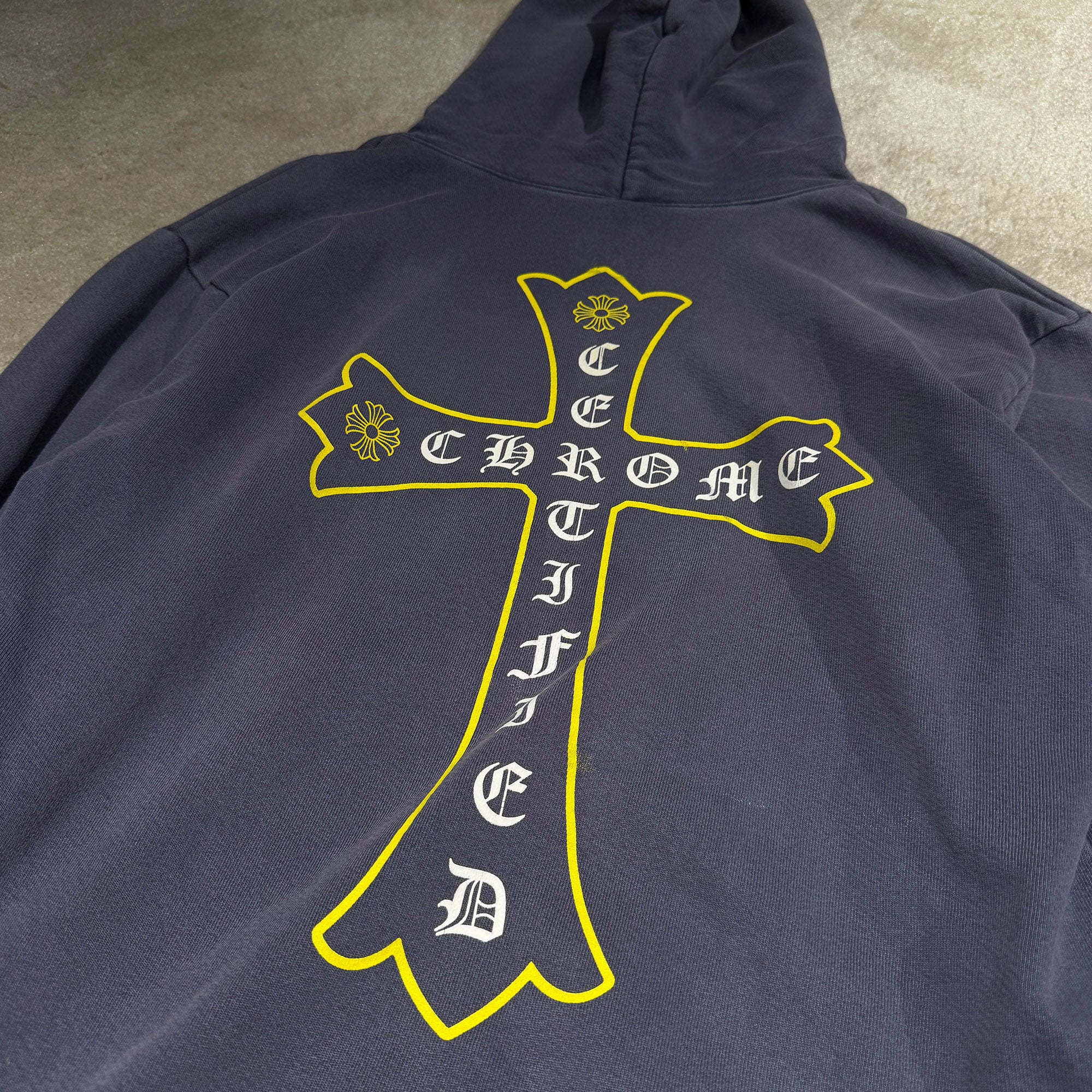 CHROME HEARTS × DRAKE 2021SS Certified Lover Boy Pullover Hoodie Size M クロムハーツ × ドレーク サーティファイド ラバーボーイ プルオーバー フーディ サイズM