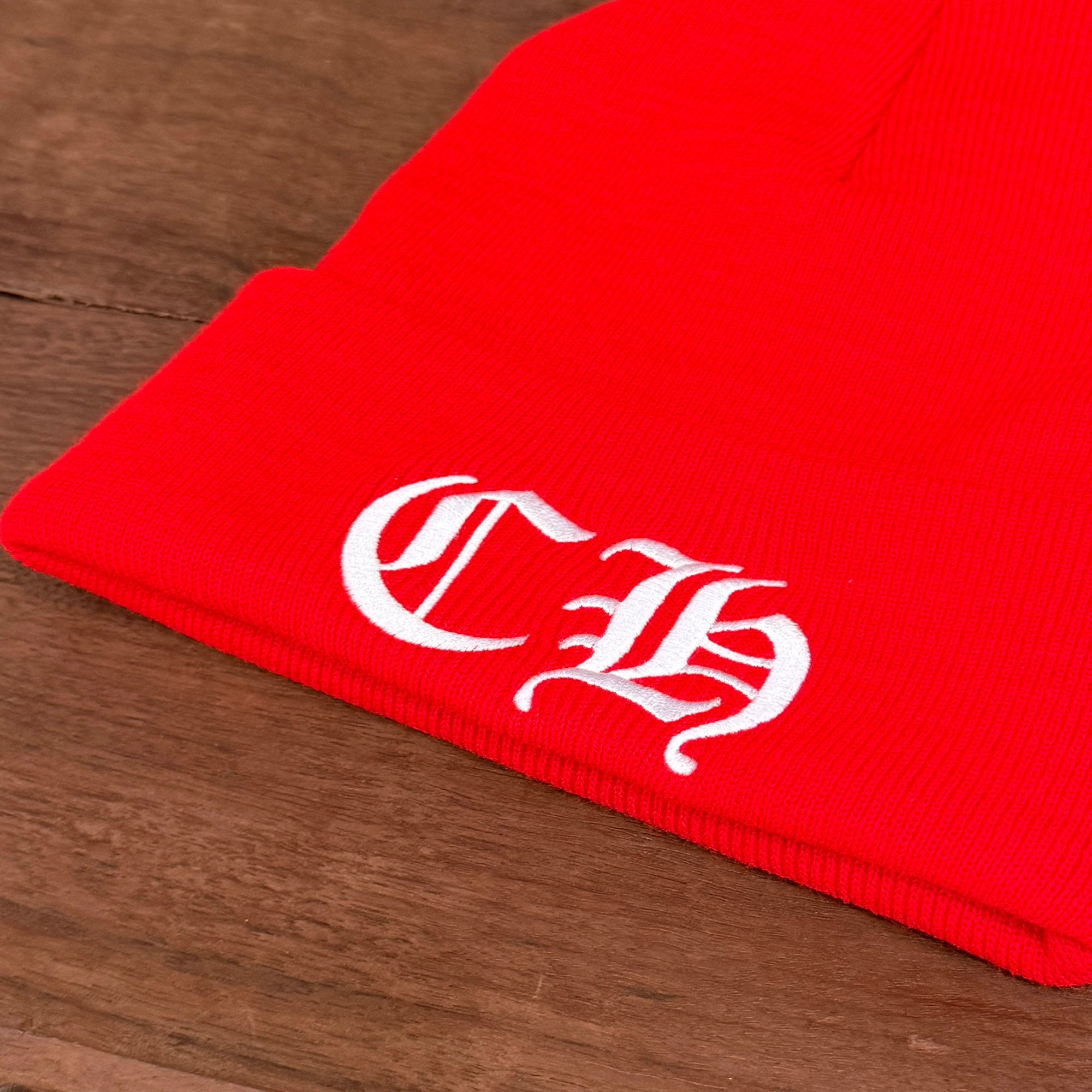 CHROME HEARTS CH Logo Embroidery Beanie Size ONE SIZE (22cm) クロムハーツ CHロゴ刺繍ビーニー サイズONE SIZE (22cm)