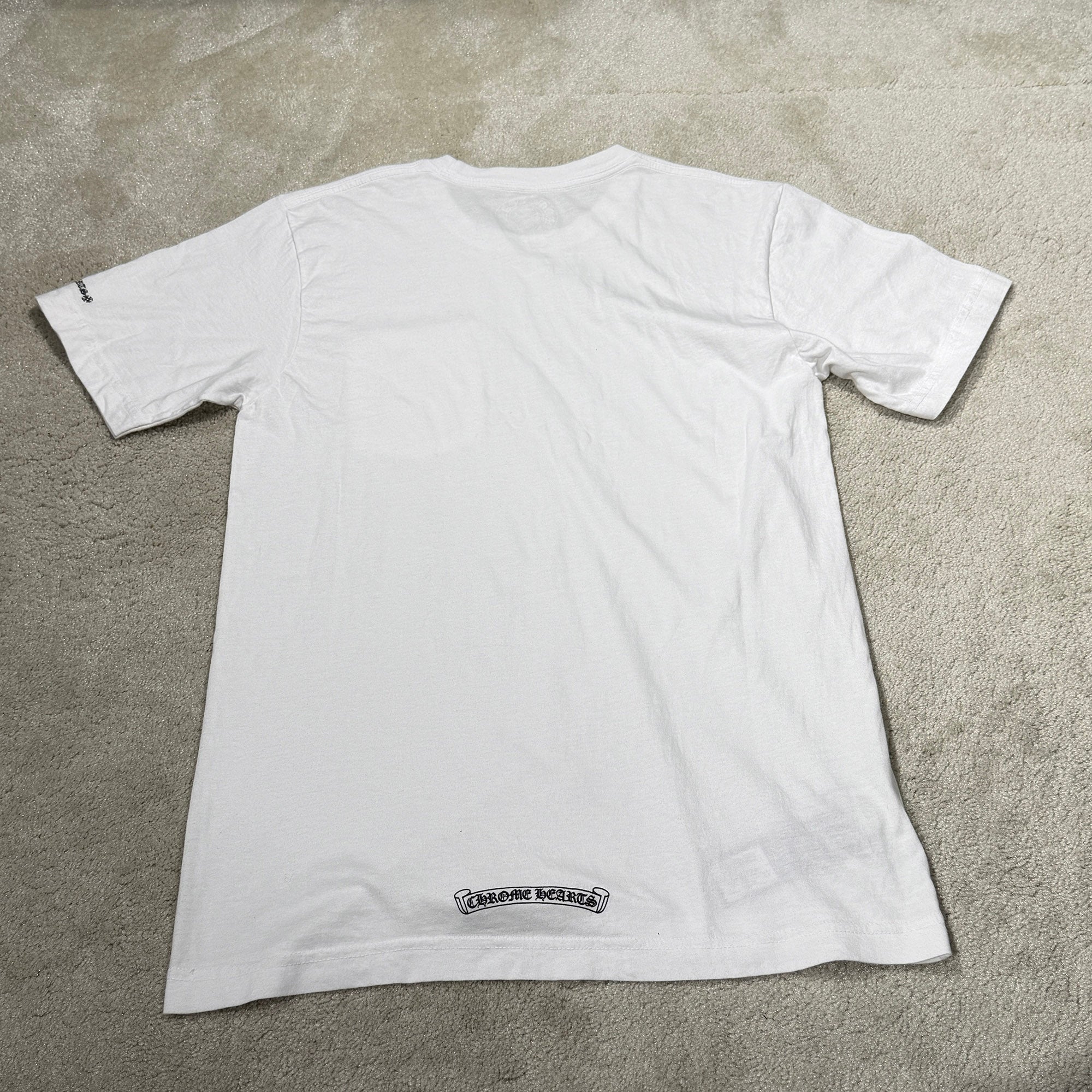 CHROME HEARTS Neck Logo Tee Size M クロムハーツ ネックロゴ Tシャツ サイズM