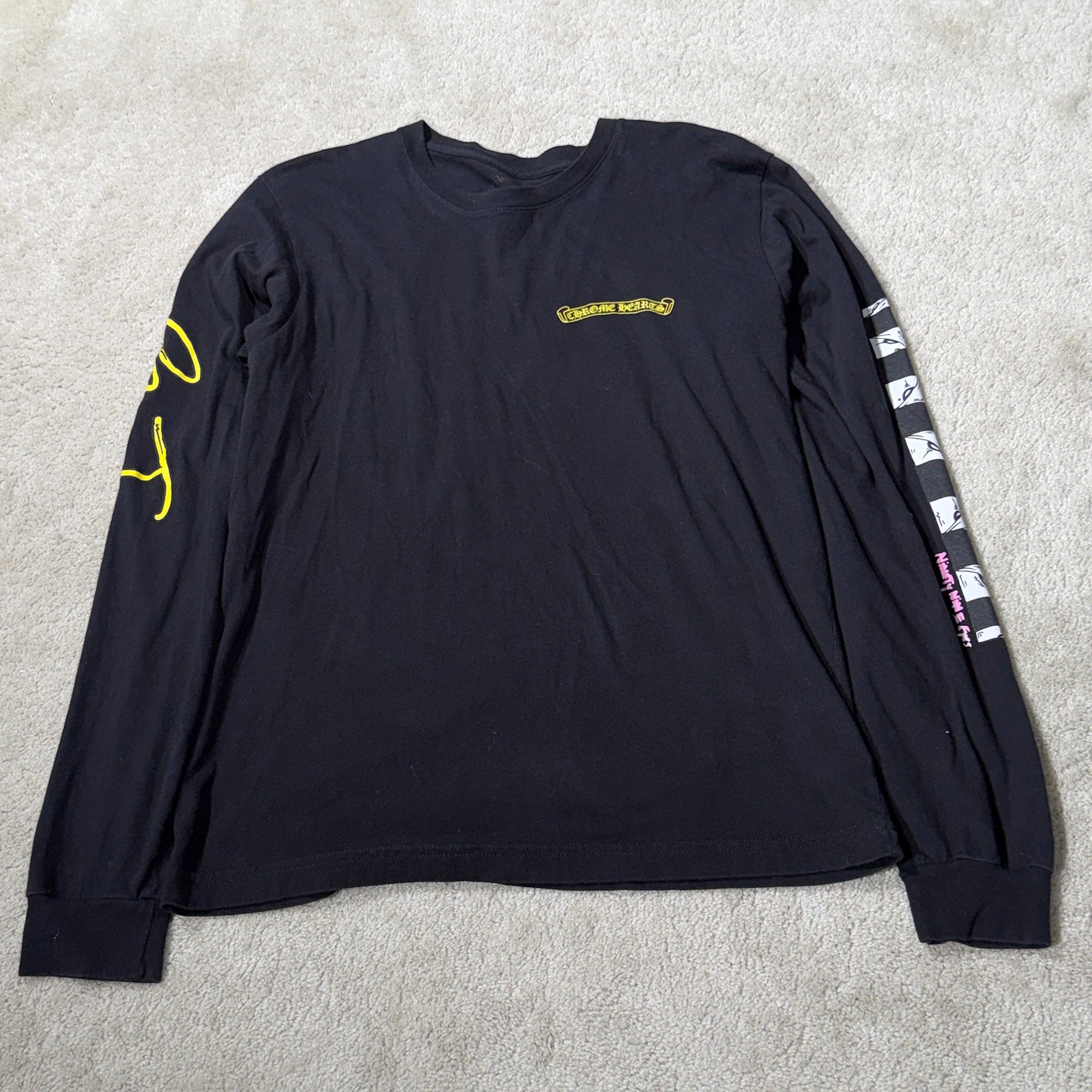 CHROME HEARTS × MATTY BOY GBOOT Long Sleeve Tee Size M クロムハーツ × マッティボーイ ジーブート ロングスリーブTシャツ サイズM