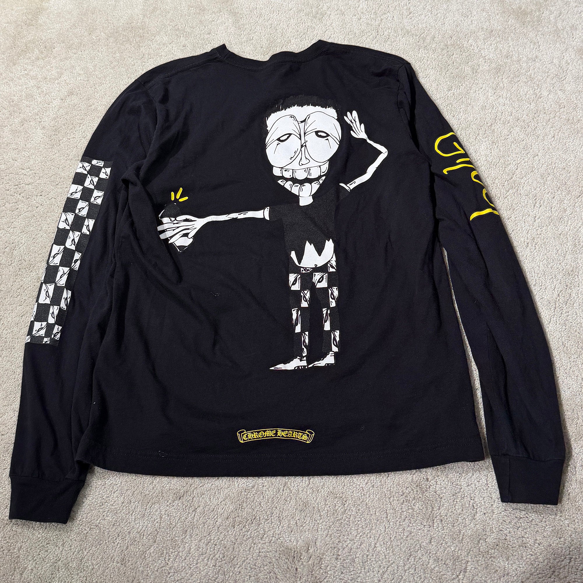 CHROME HEARTS × MATTY BOY GBOOT Long Sleeve Tee Size M クロムハーツ × マッティボーイ ジーブート ロングスリーブTシャツ サイズM