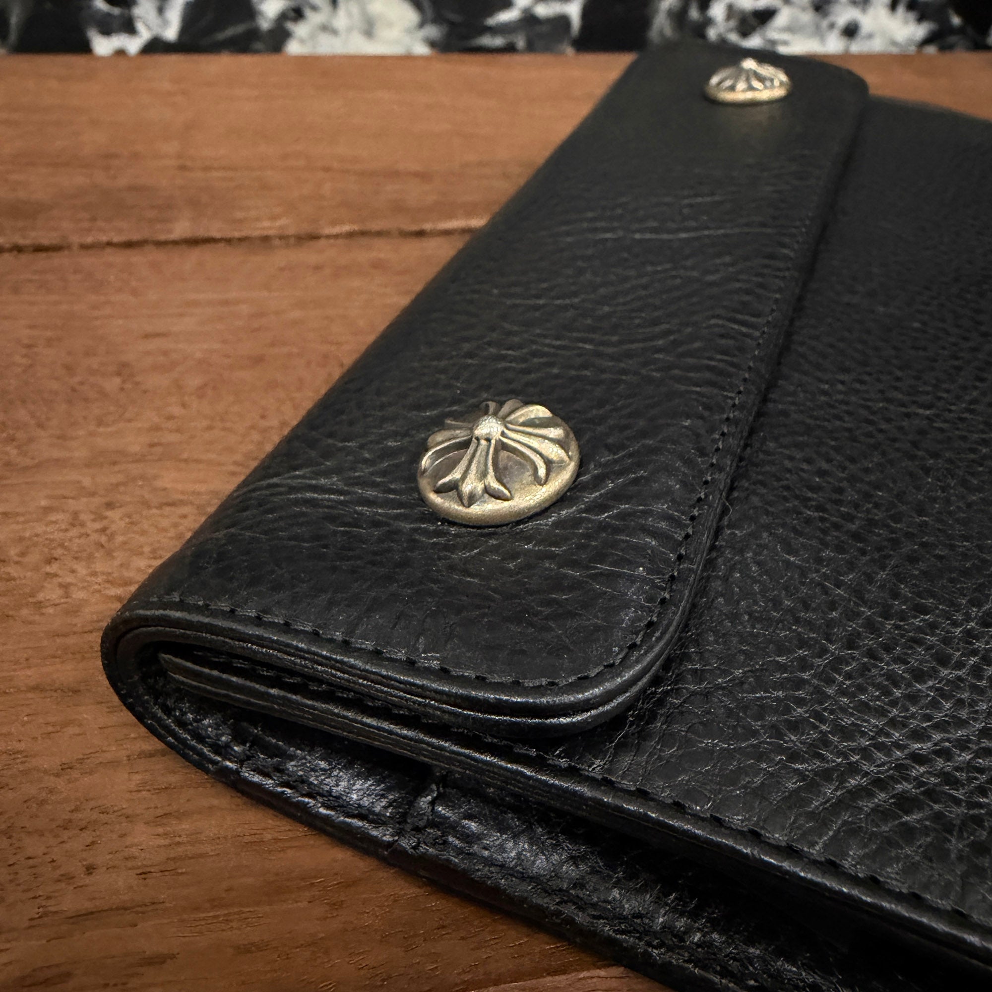 CHROME HEARTS Wave Cross Ball Wallet クロムハーツ ウェーブクロスボール ウォレット