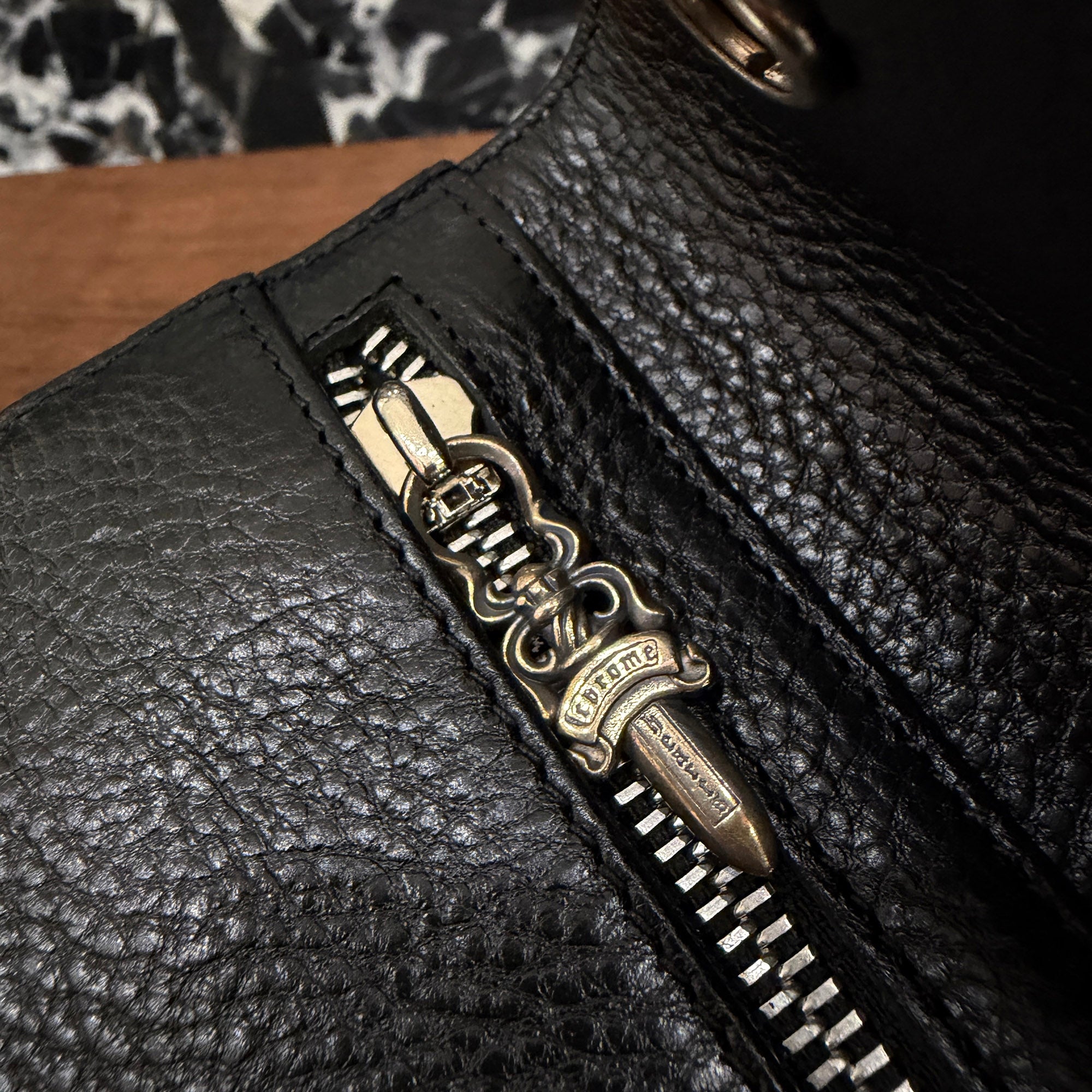 CHROME HEARTS Wave Cross Ball Wallet クロムハーツ ウェーブクロスボール ウォレット