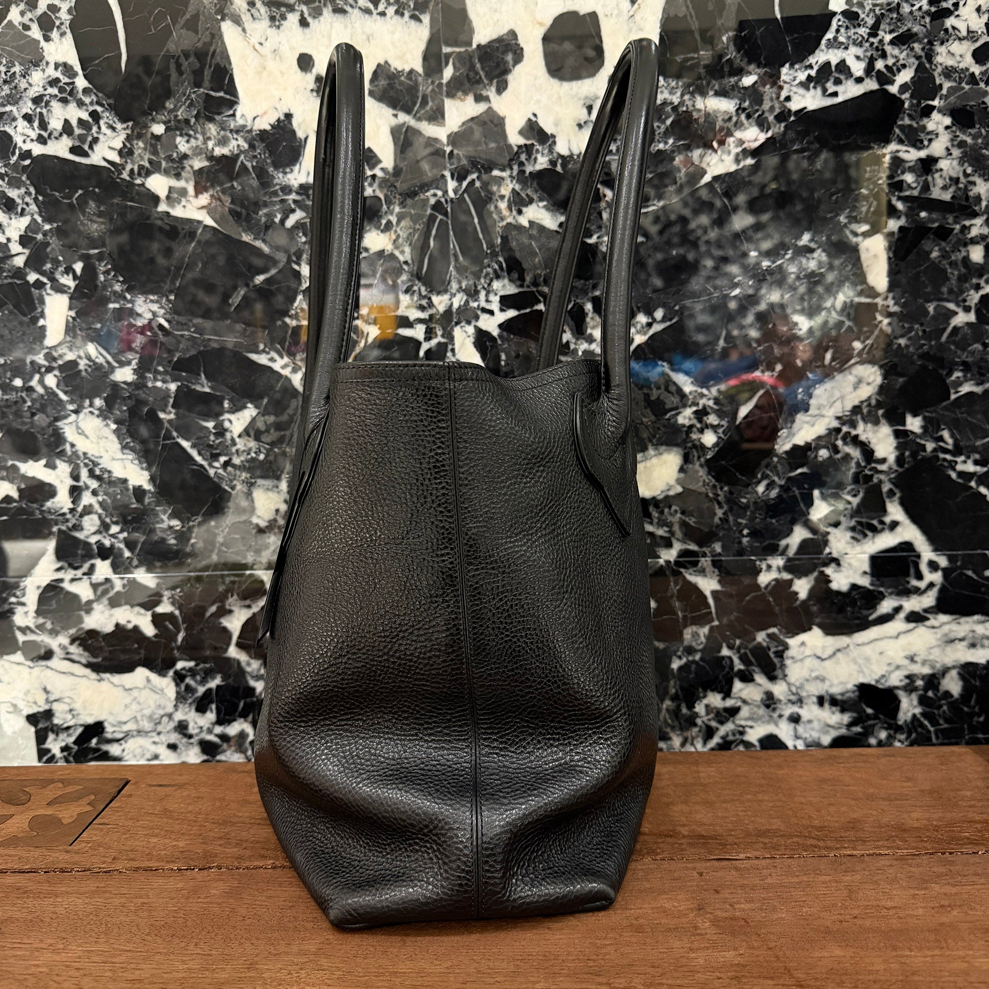 CHROME HEARTS 1 Cross Leather Patch FS Leather Tote Bag クロムハーツ 1クロス レザーパッチ FS レザートートバッグ