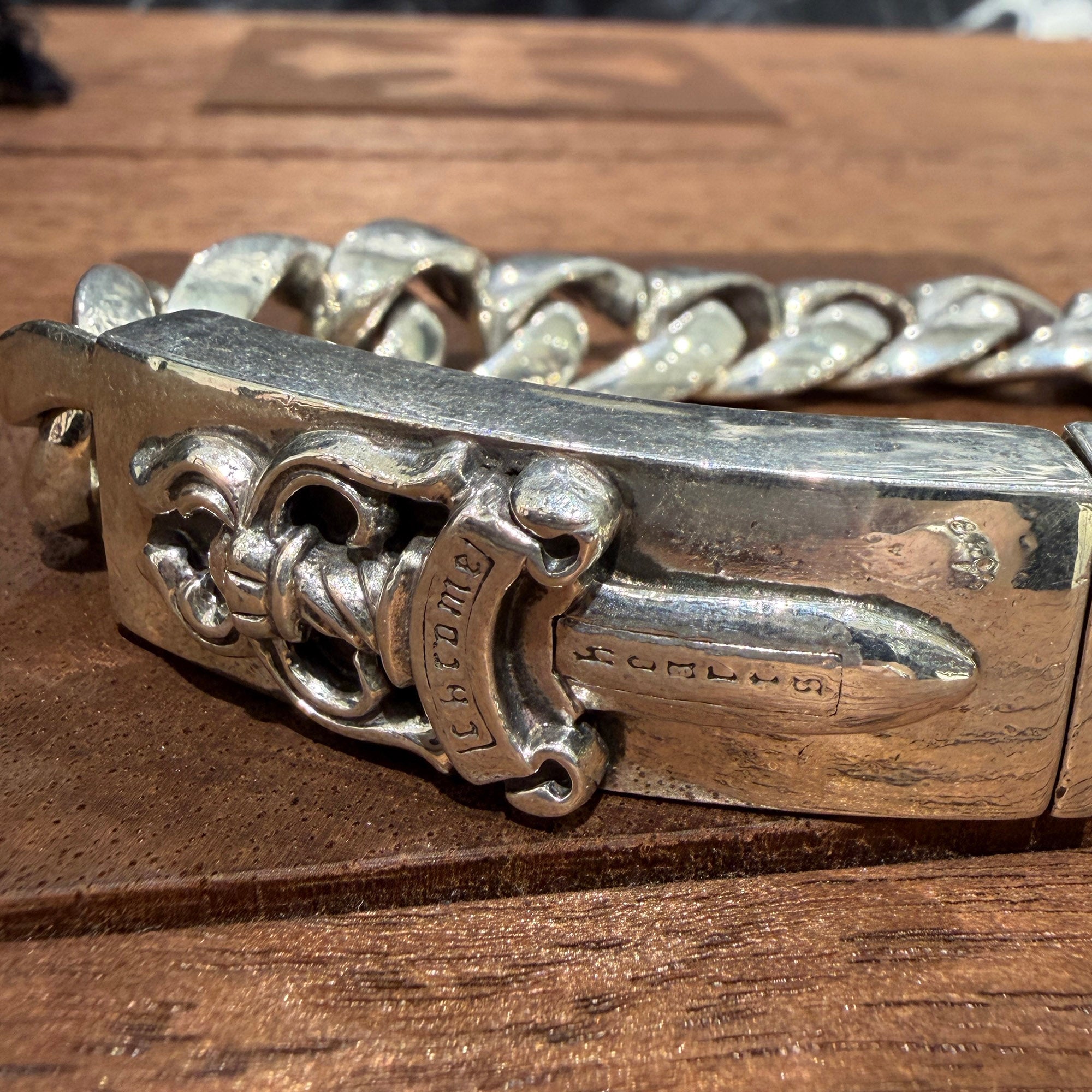 CHROME HEARTS ID DAGGER Bracelet 13LINK クロムハーツ ID ダガー ブレスレット 13リンク