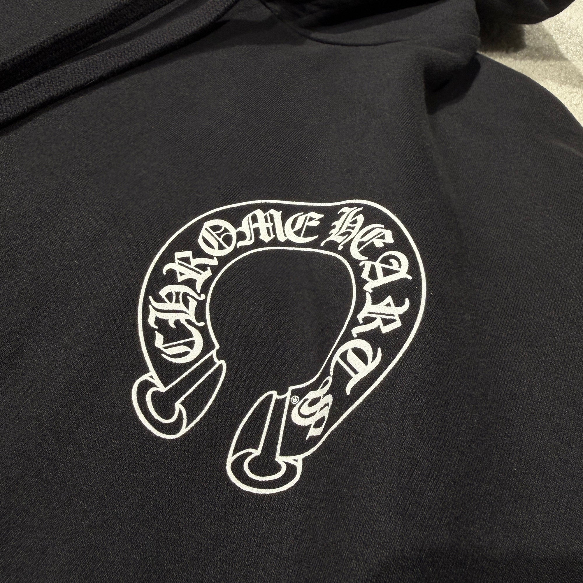 CHROME HEARTS × MATTY BOY Chomper Horseshoe Pullover Hoodie Size L
