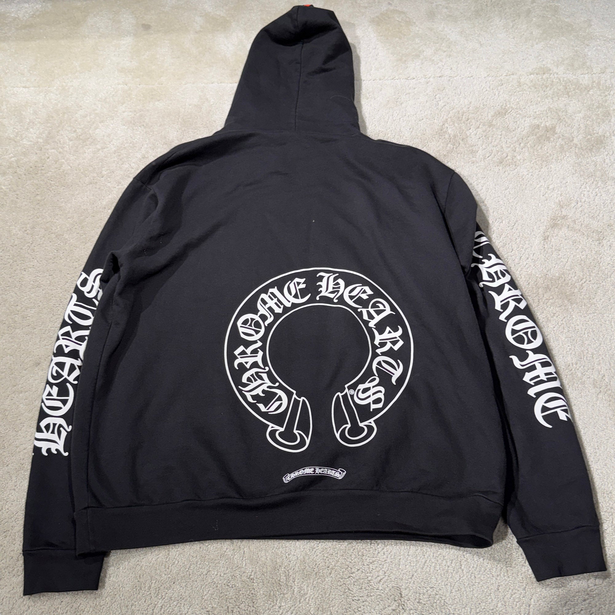 CHROME HEARTS × MATTY BOY Chomper Horseshoe Pullover Hoodie Size L クロムハーツ × マッティボーイ チョンパー ホースシュー プルオーバーフーディ サイズL