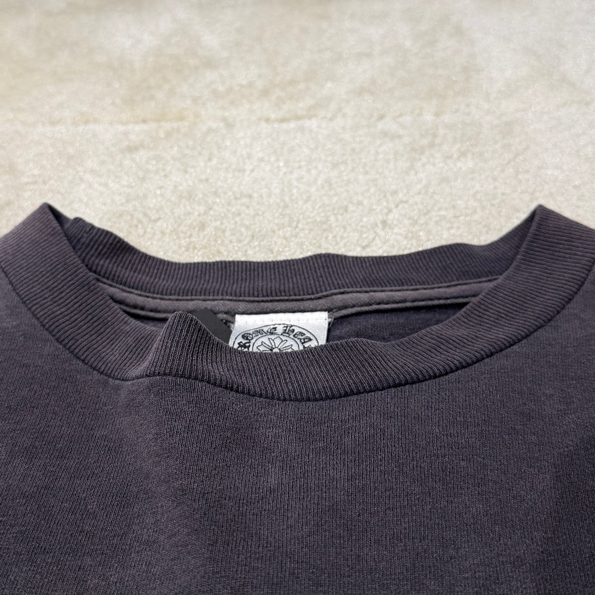 CHROME HEARTS Back Horseshoe Vine Dagger Long Sleeve Tee Size S クロムハーツ バックホースシュー ヴァインダガー ロングスリーブＴシャツ サイズS