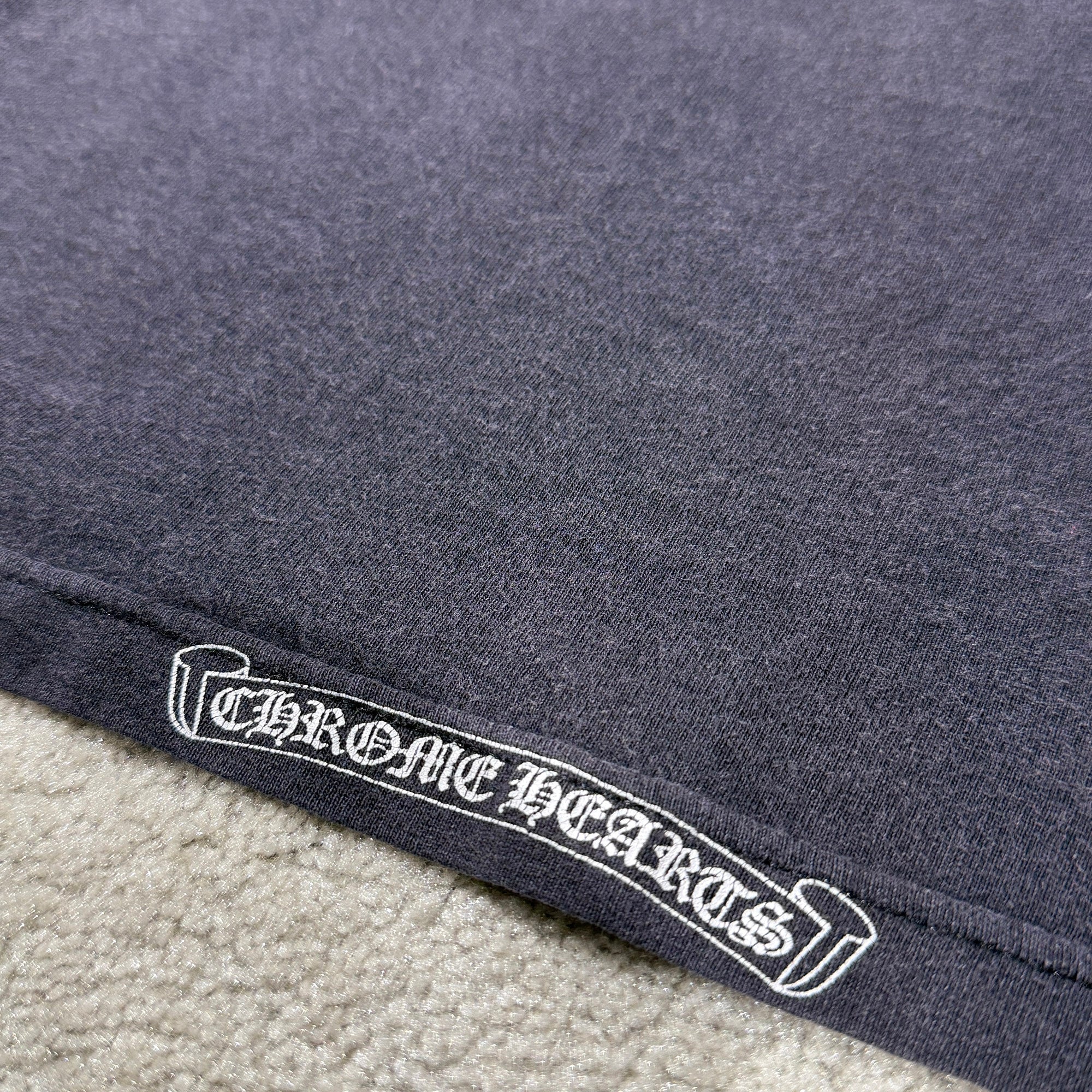 CHROME HEARTS Back Horseshoe Vine Dagger Long Sleeve Tee Size S クロムハーツ バックホースシュー ヴァインダガー ロングスリーブＴシャツ サイズS