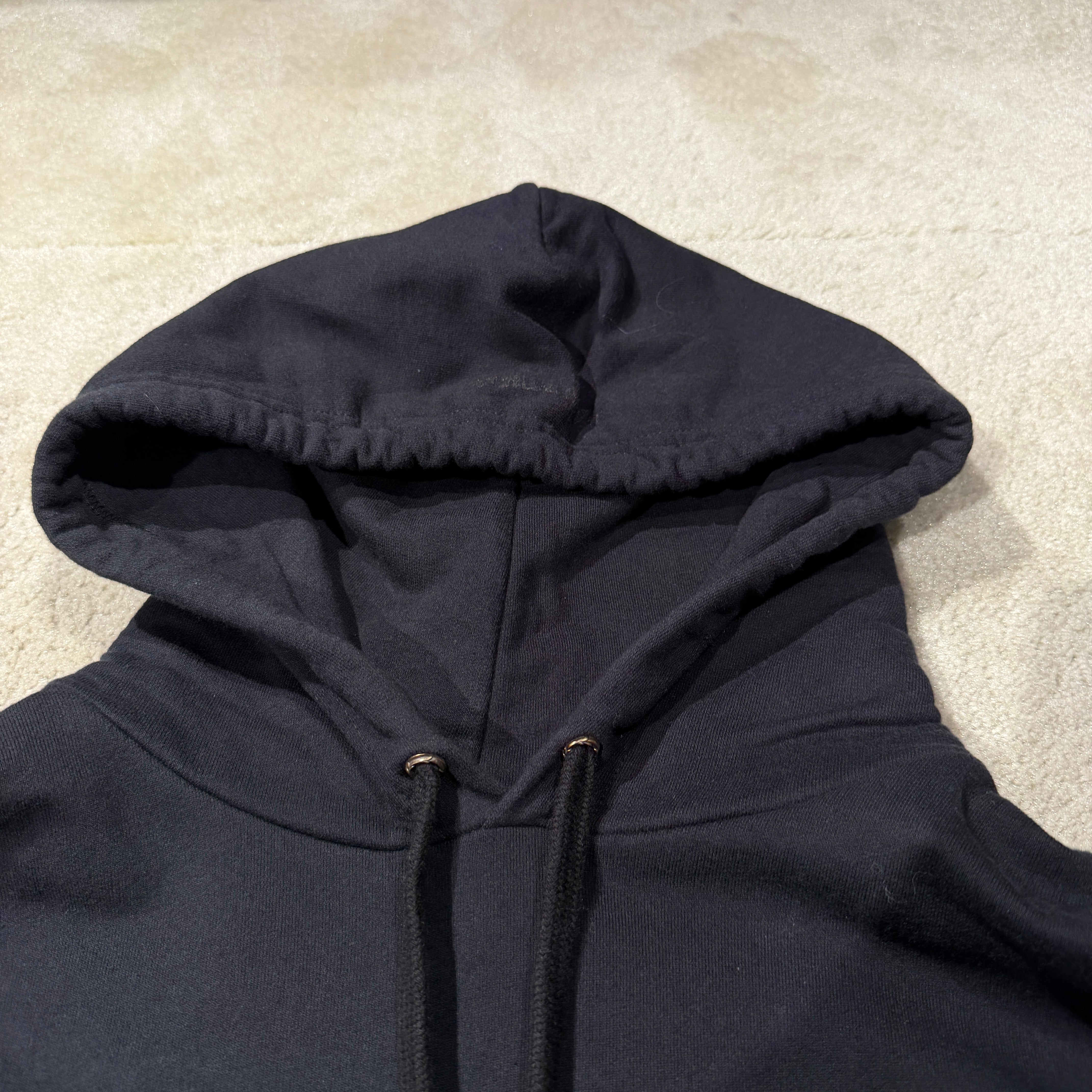 CHROME HEARTS Miami Limited Vertical Logo Cemetery Cross Print Pullover Hoodie Size L クロムハーツ マイアミ限定 ヴァーティカルロゴ セメタリークロスプリント プルオーバーフーディー サイズL