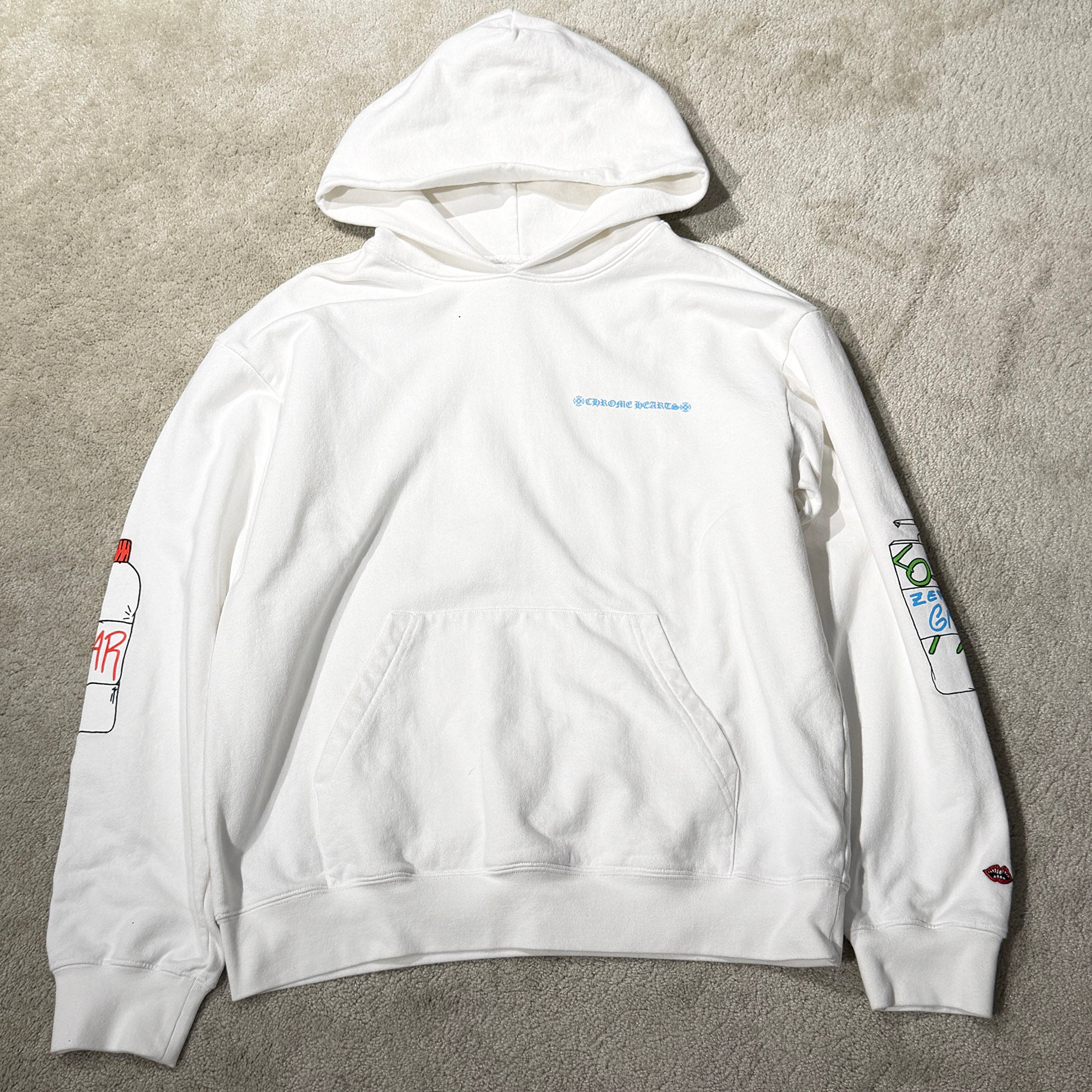 CHROME HEARTS × MATTY BOY RETRO CYCLE Pullover Hoodie Size XL クロムハーツ × マッティボーイ レトロサイクル プルオーバーフーディ サイズXL
