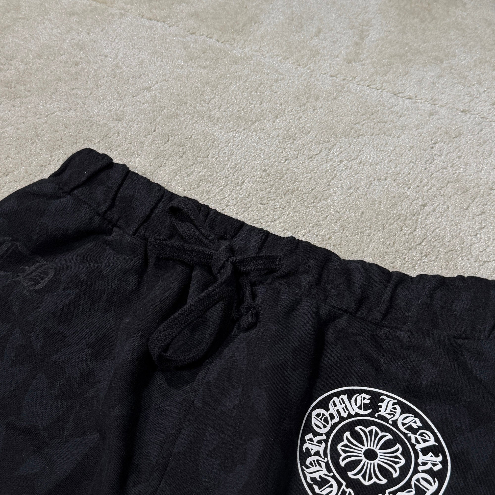 CHROME HEARTS 2024SS Graveyard Cemetery Cross Half Pants Size M クロムハーツ グレイブヤード セメタリークロス ハーフパンツ サイズM