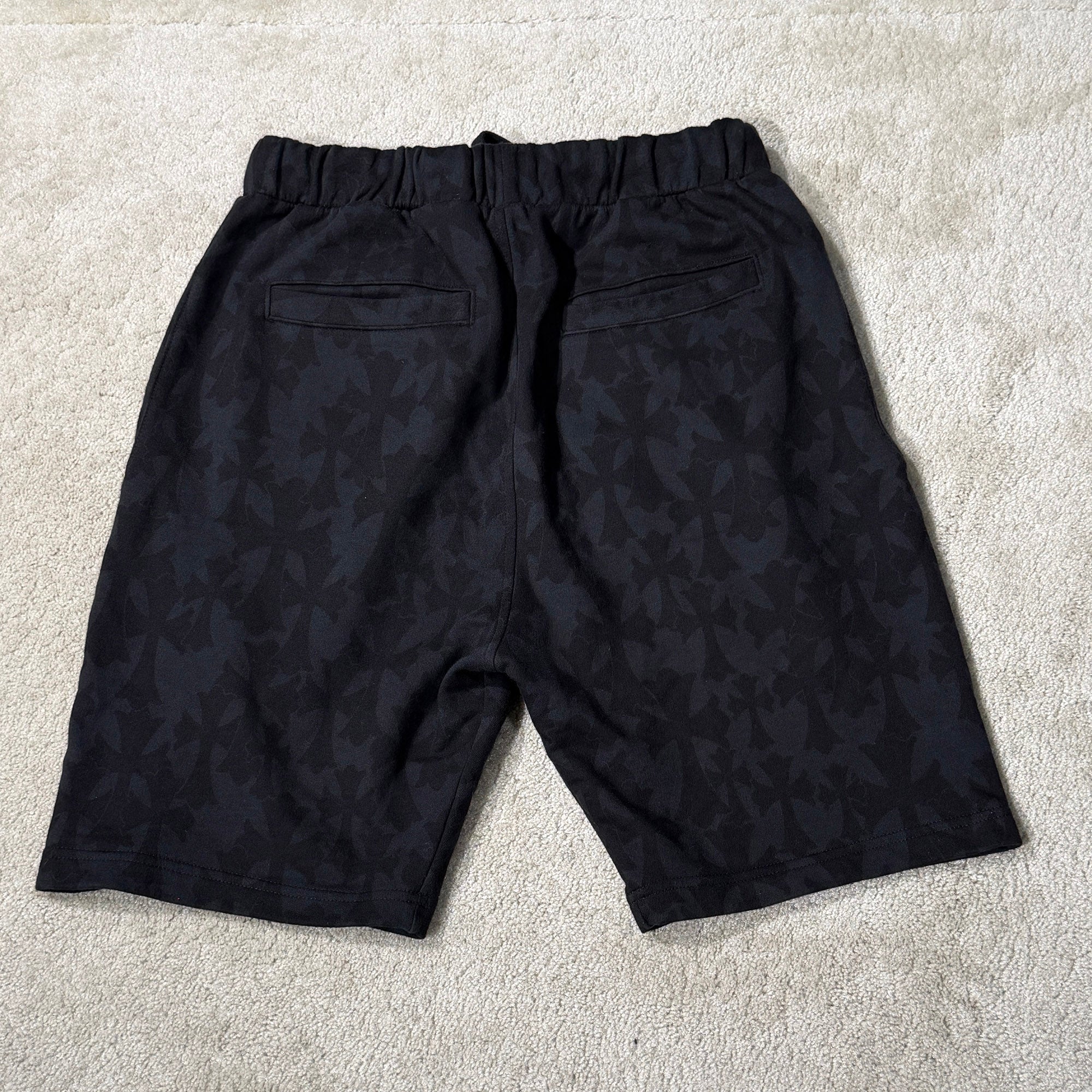 CHROME HEARTS 2024SS Graveyard Cemetery Cross Half Pants Size M クロムハーツ グレイブヤード セメタリークロス ハーフパンツ サイズM