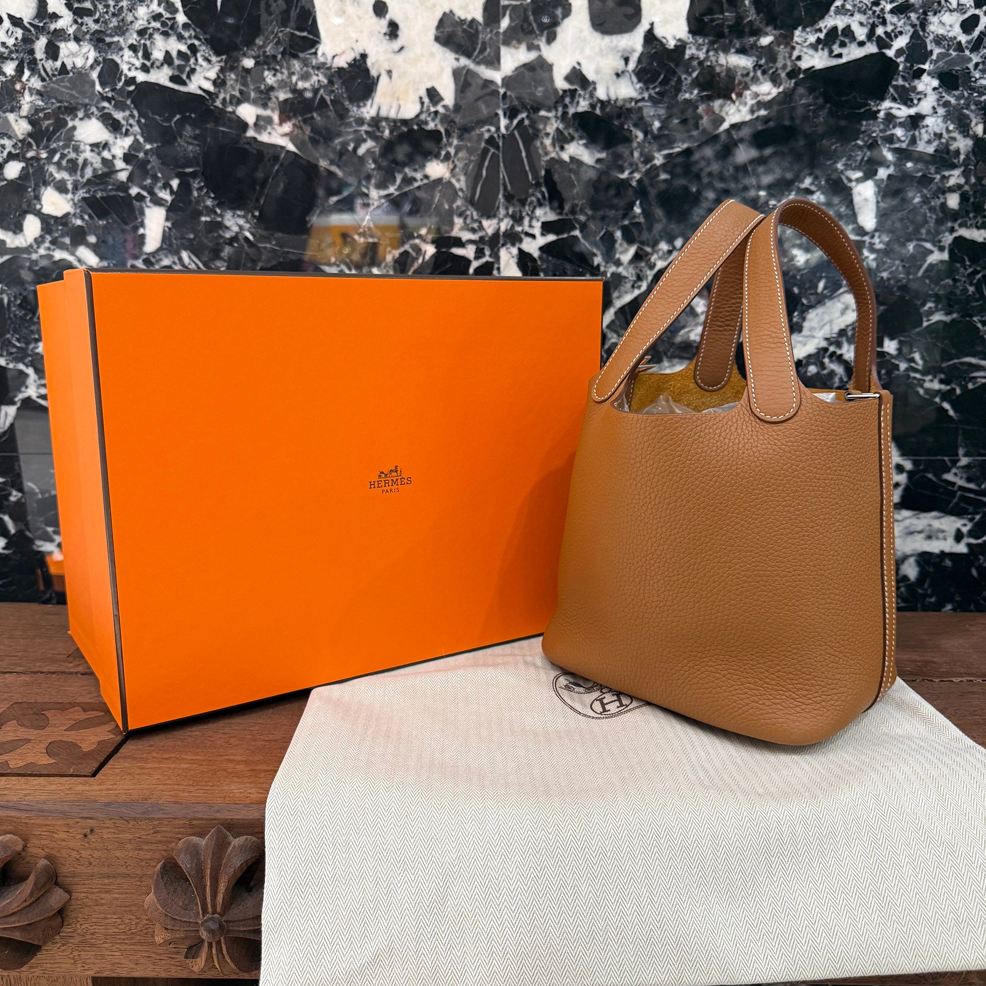 HERMES Picotin Lock PM 18 "GOLD" K刻印 エルメス ピコタンロック PM 18 "ゴールド" K刻印