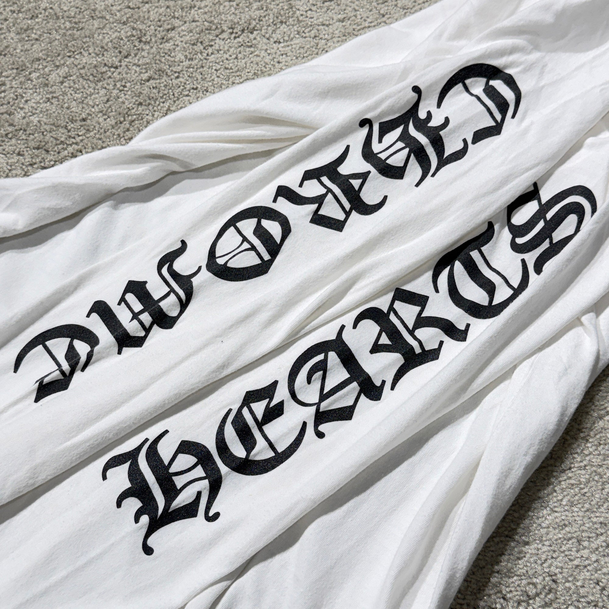 CHROME HEARTS Tire Track Long Sleeve Tee Size M クロムハーツ タイヤトラックロングスリーブTシャツ サイズM