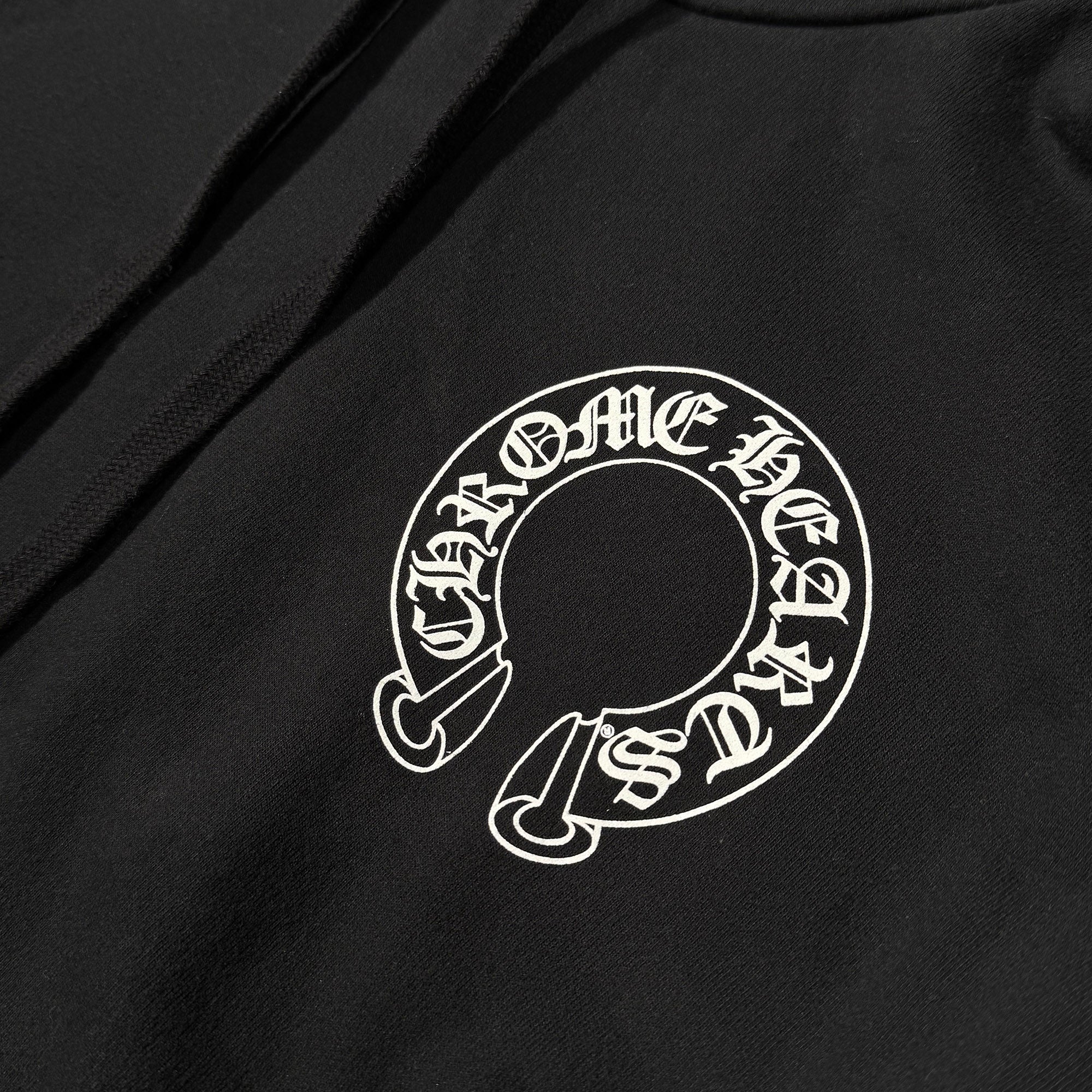 CHROME HEARTS Floral Cross Horseshoe Pullover Hoodie Size M クロムハーツ フローラルクロス ホースシュー プルオーバーフーディ サイズM