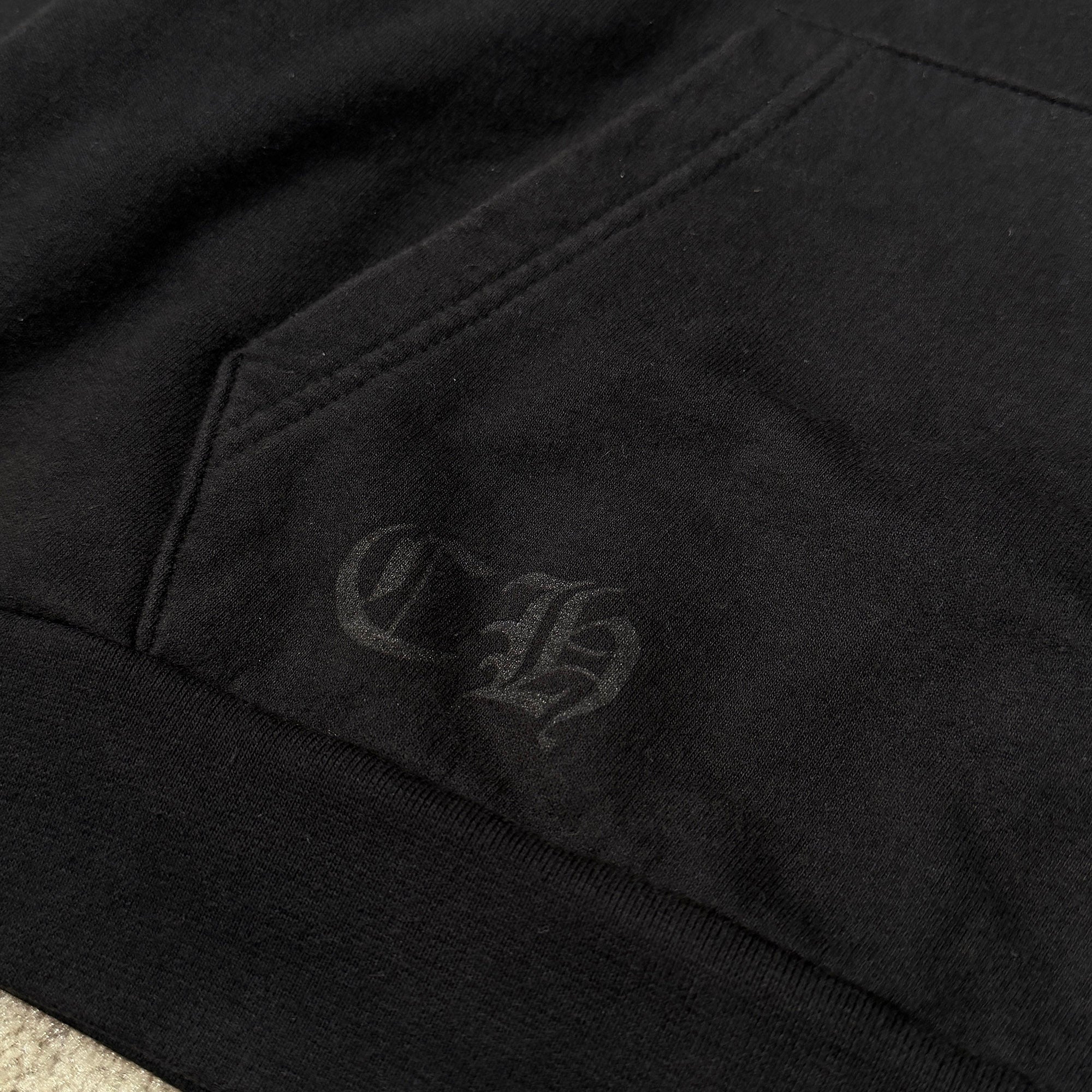 CHROME HEARTS Floral Cross Horseshoe Pullover Hoodie Size M クロムハーツ フローラルクロス ホースシュー プルオーバーフーディ サイズM
