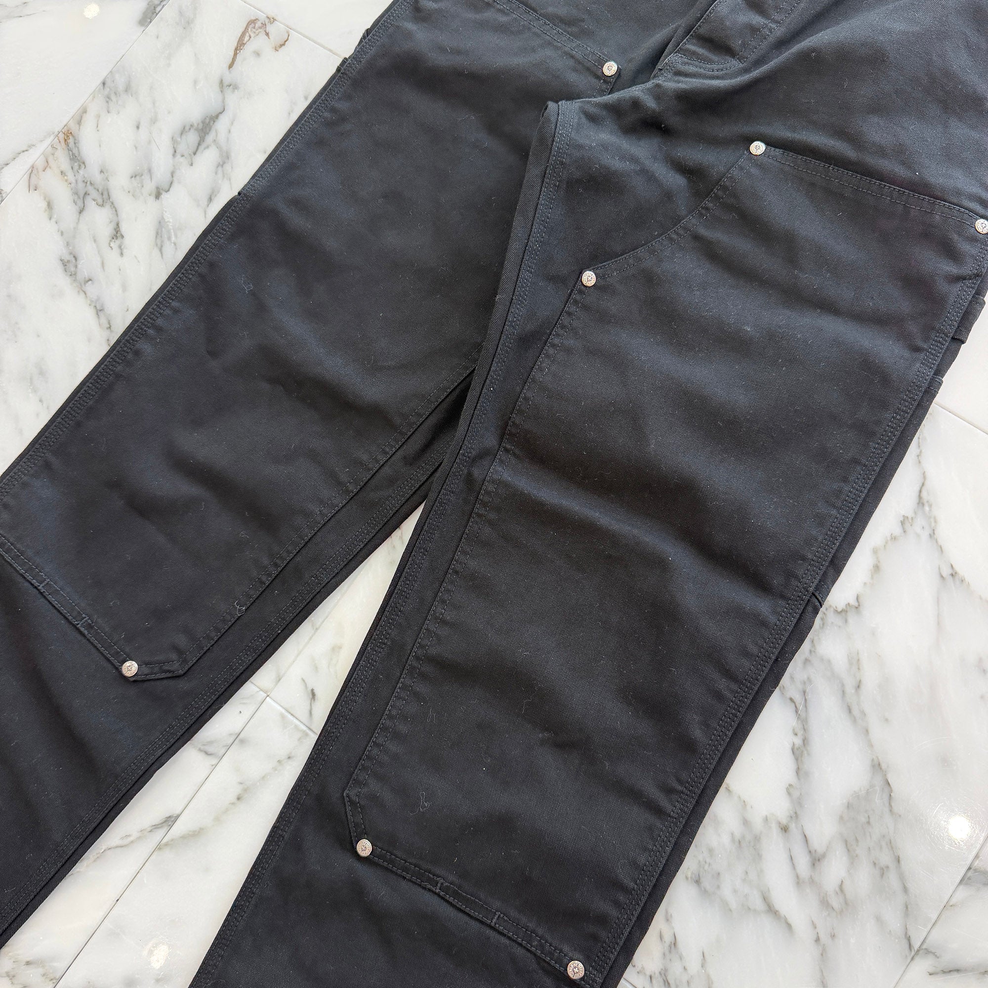 CHROME HEARTS Carpenter Cross Ball Button Denim Pants Size 30 クロムハーツ カーペンター クロスボールボタン デニムパンツ サイズ30