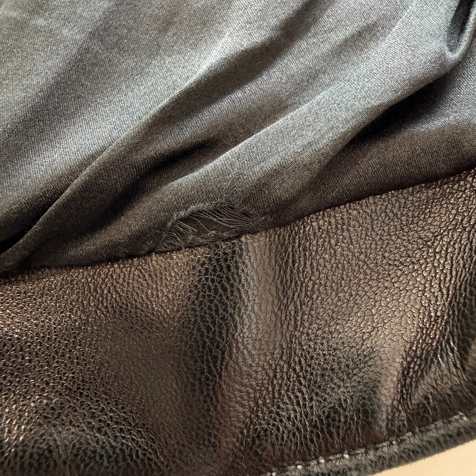 CHROME HEARTS Dagger Zip Quilting Leather Vest Size M クロムハーツ ダガージップ キルティングレザーベスト サイズM