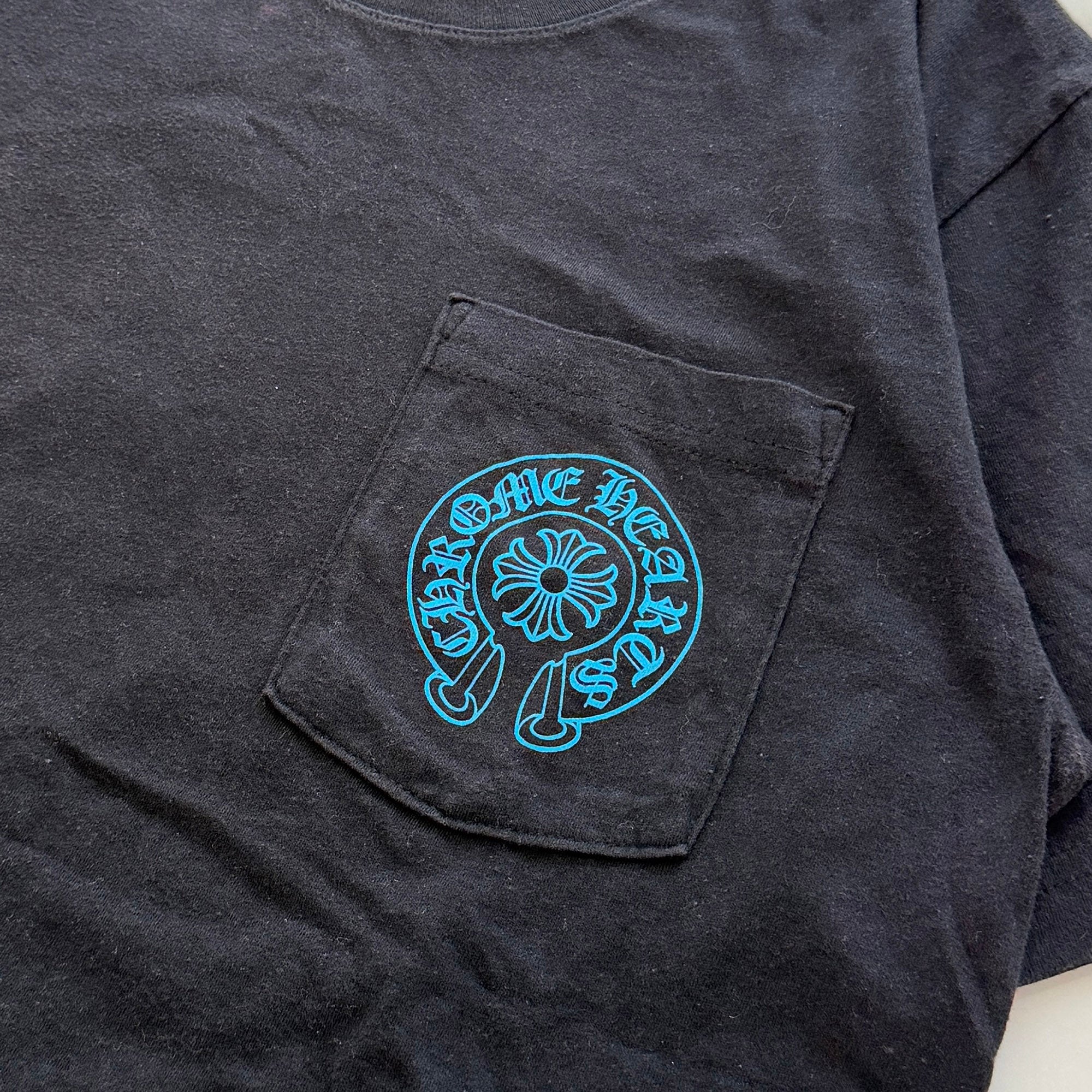 CHROME HEARTS 3 Blue Cross Tee Size M クロムハーツ 3 ブルークロス Tシャツ サイズM