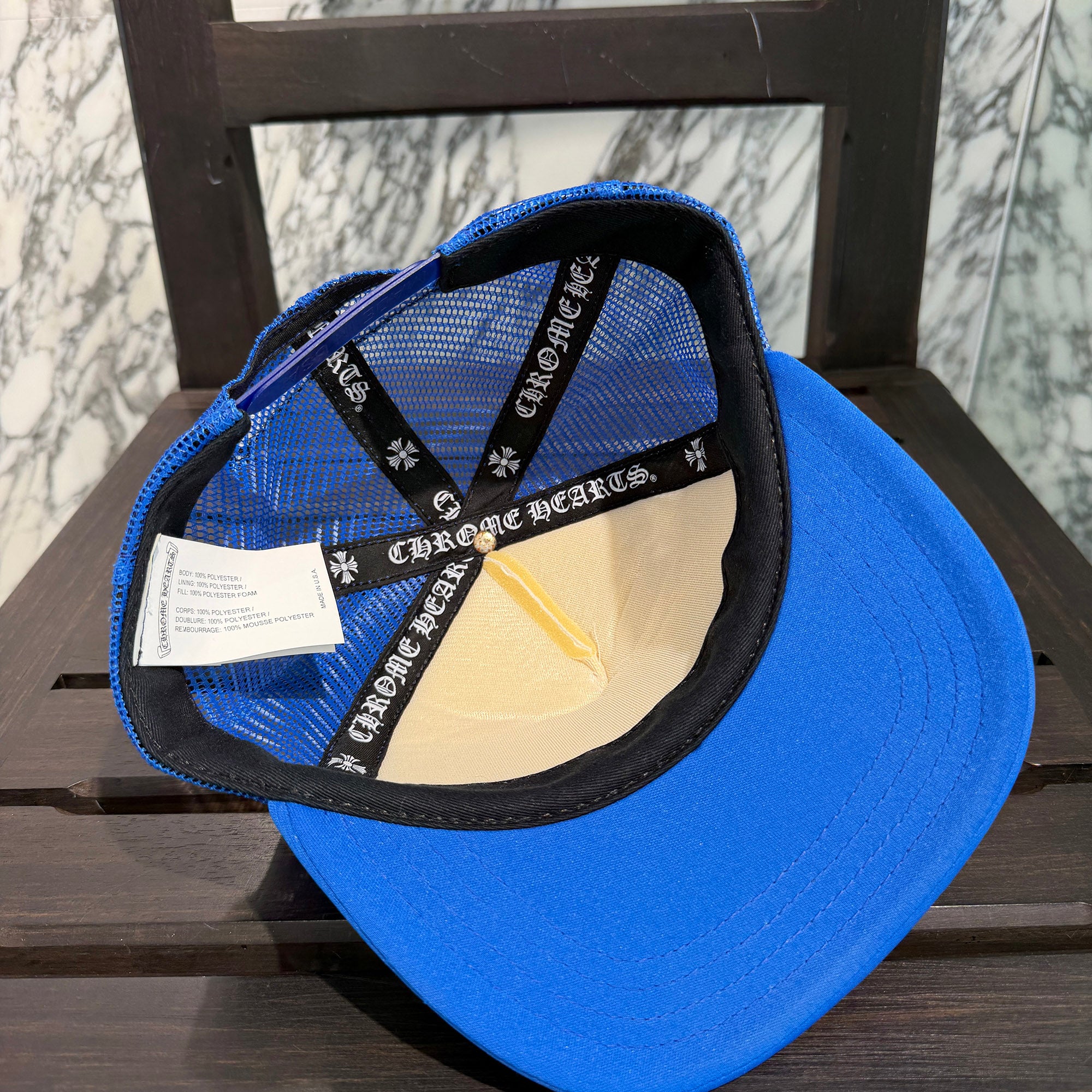 CHROME HEARTS Camo Cemetery Cross Tracker Cap Size ONESIZE (53-60) クロムハーツ カモ セメタリークロス トラッカーキャップ サイズONESIZE (53-60)