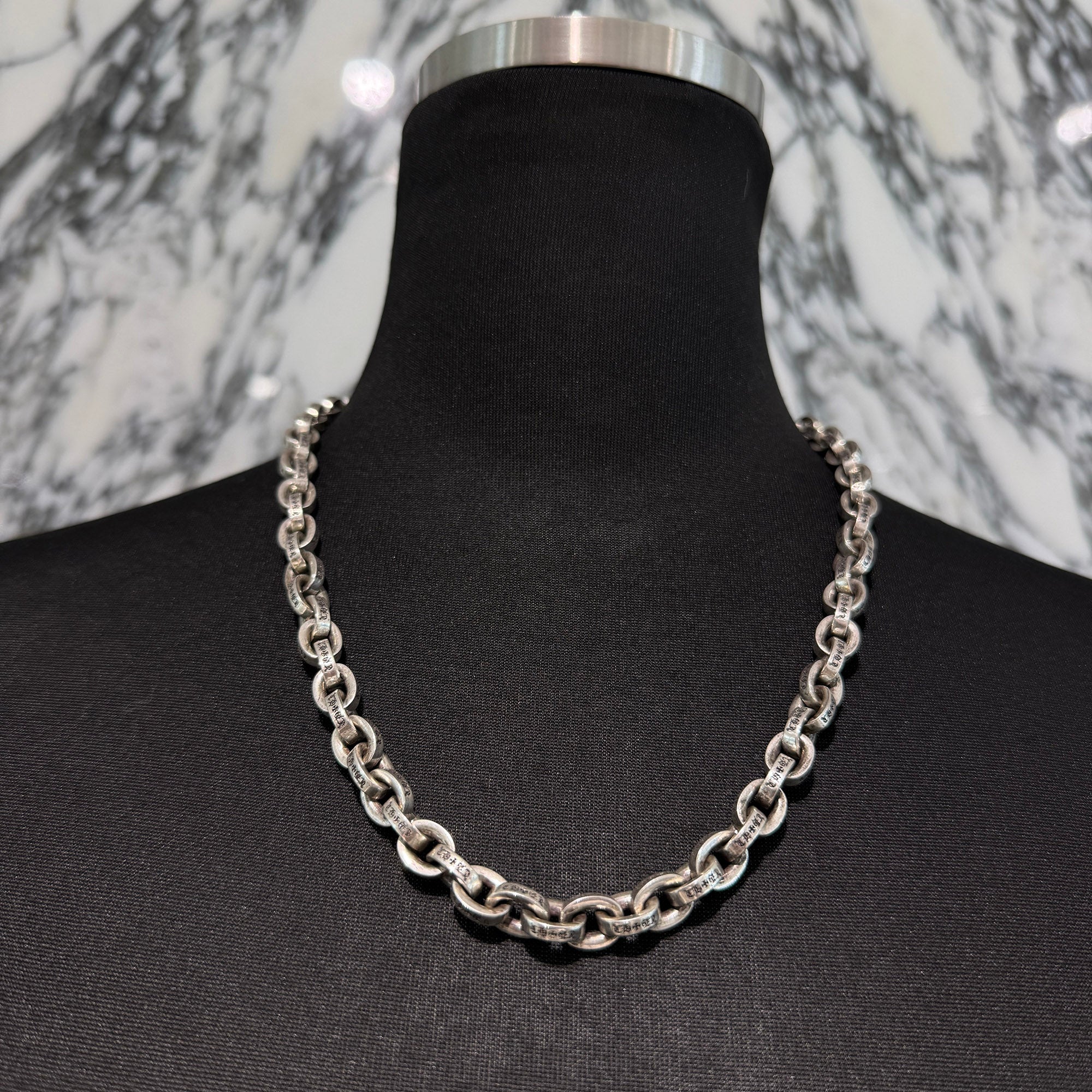 CHROME HEARTS Large Paper Chain 20 Inch クロムハーツ ラージ ペーパーチェーン 20インチ