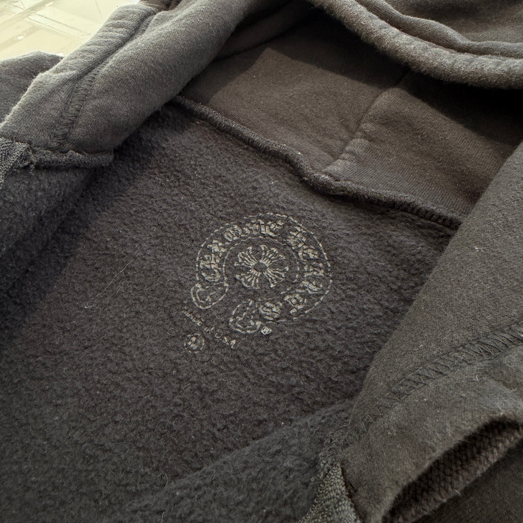 CHROME HEARTS MLTCOL CEM CRS Zip Up Hoodie Size M クロムハーツ マルチカラー セメタリークロス ジップアップフーディ サイズM