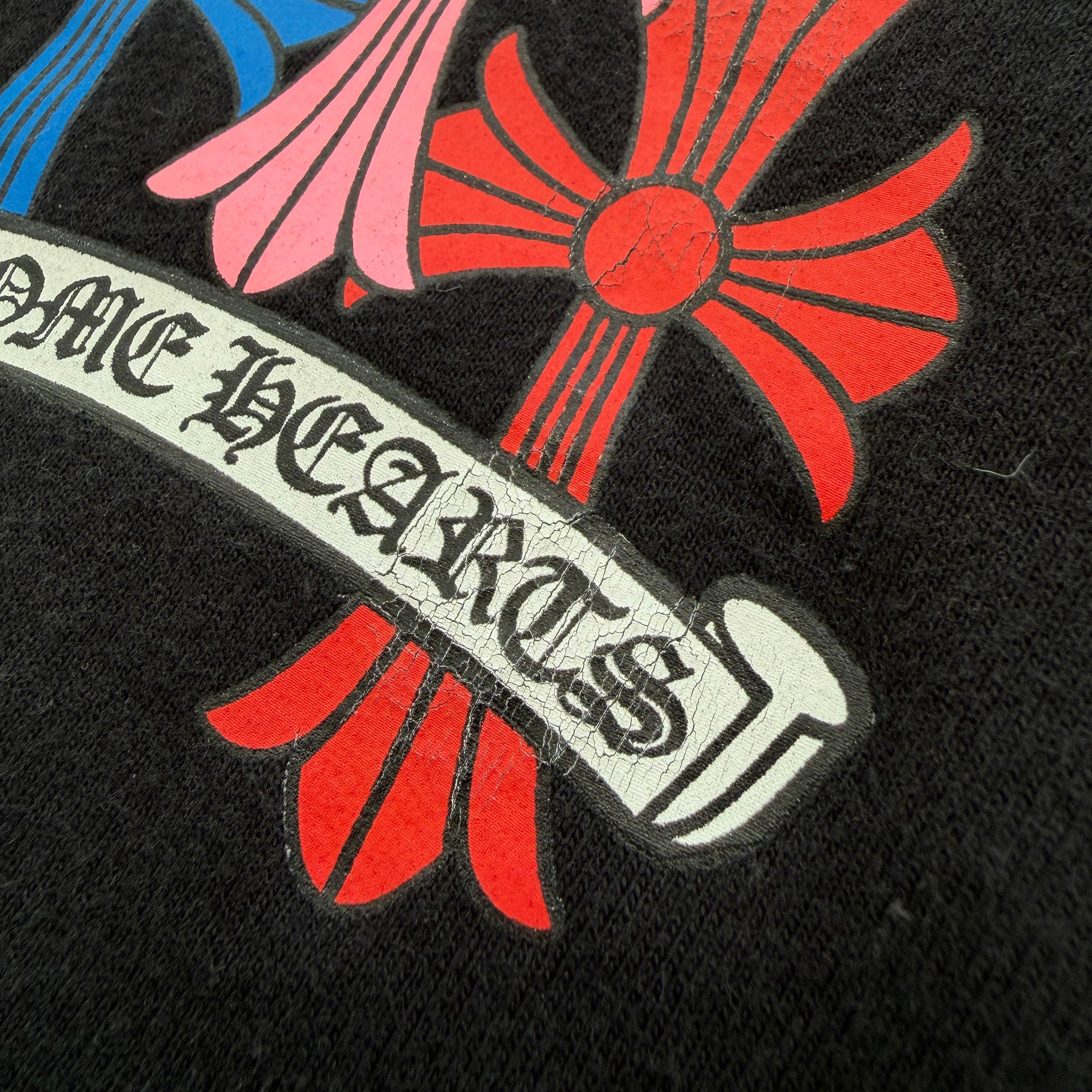 CHROME HEARTS MLTCOL CEM CRS Zip Up Hoodie Size M クロムハーツ マルチカラー セメタリークロス ジップアップフーディ サイズM