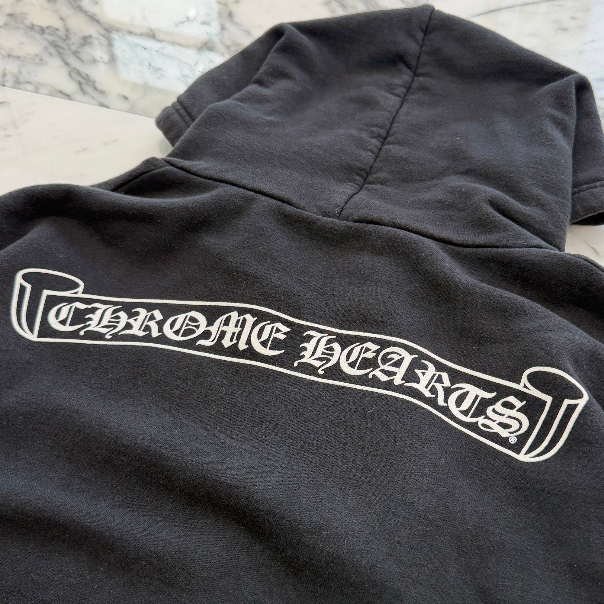 CHROME HEARTS MLTCOL CEM CRS Zip Up Hoodie Size M クロムハーツ マルチカラー セメタリークロス ジップアップフーディ サイズM