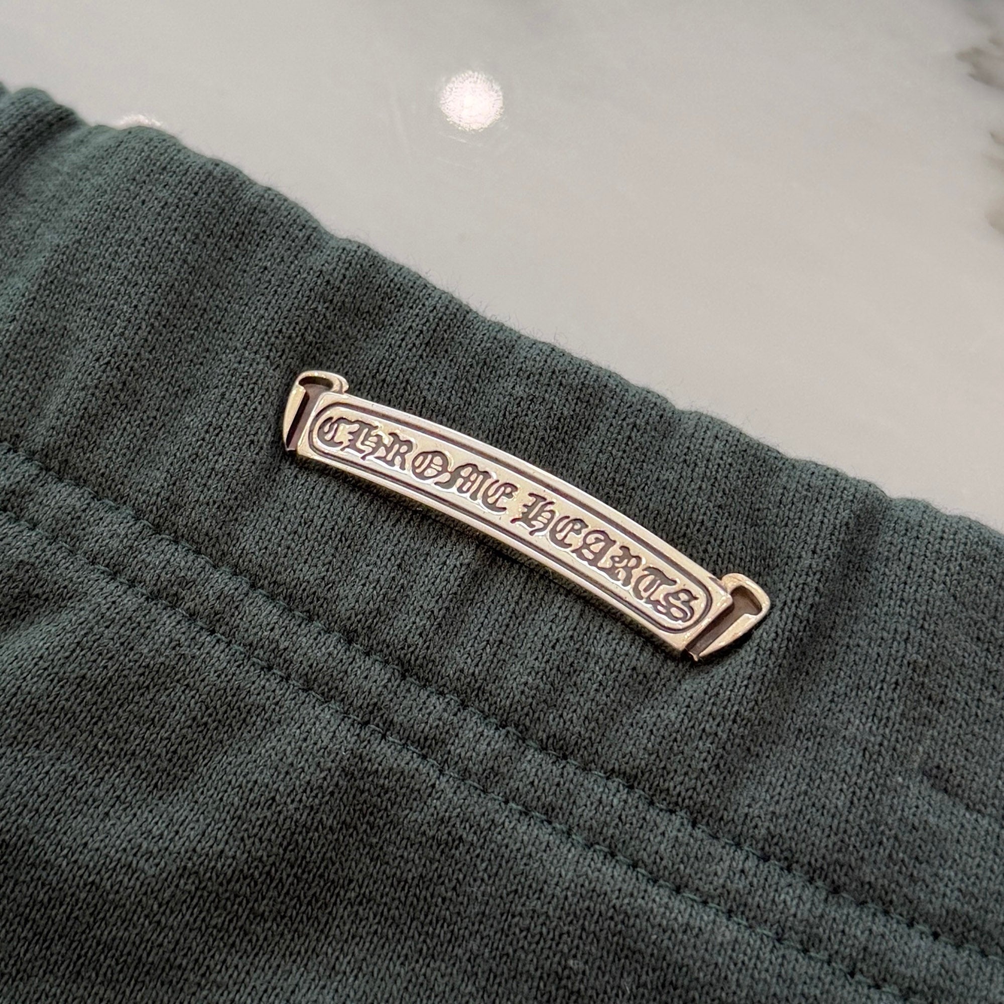 CHROME HEARTS Y NOT SLO RIDE Logo Sweat Half Pants Size L クロムハーツ ワイノット スローライド ロゴ スウェットハーフパンツ サイズL