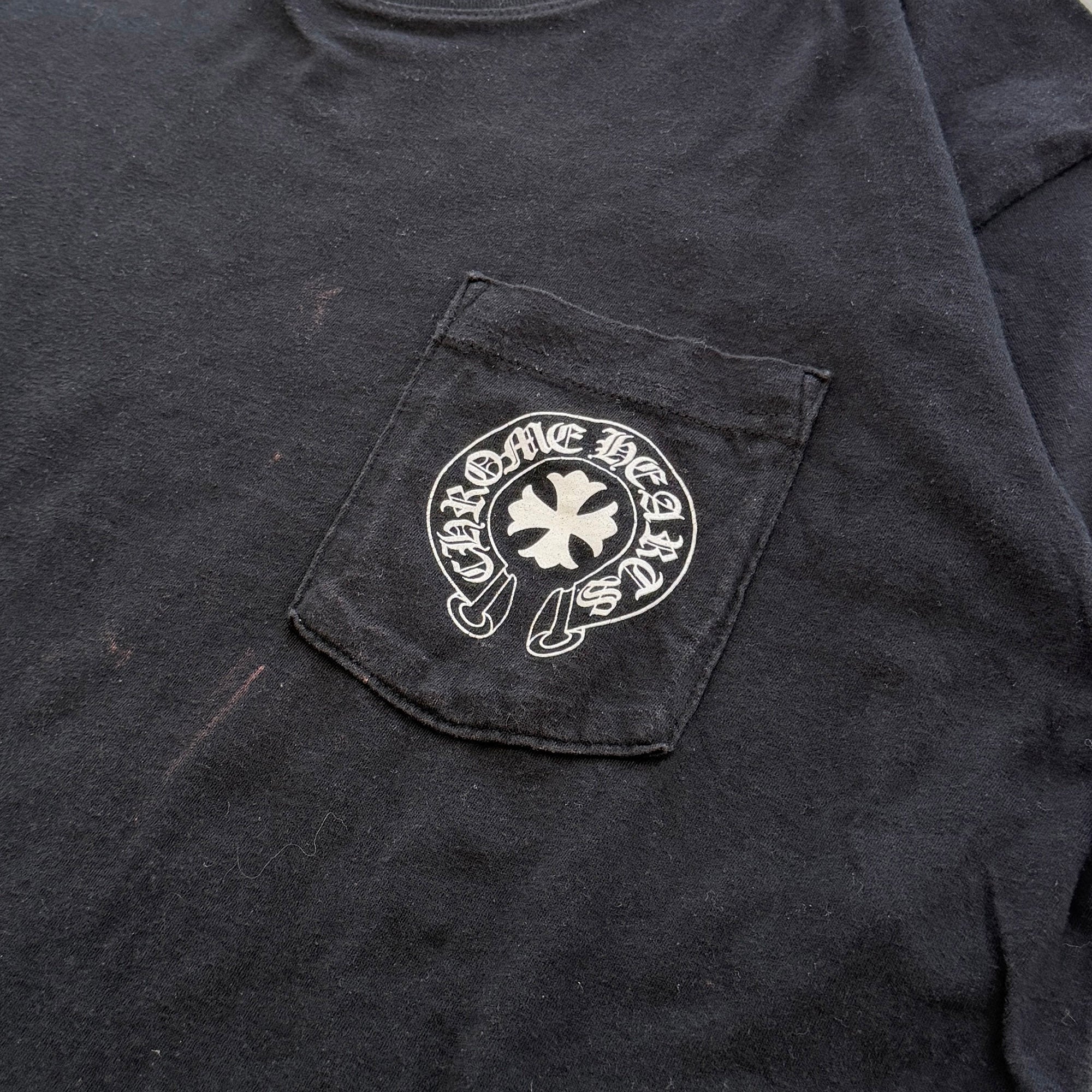CHROME HEARTS Made In Hollywood Vertical Logo Tee Size XL クロムハーツ メイドインハリウッド ヴァーティカルロゴ Tシャツ サイズXL