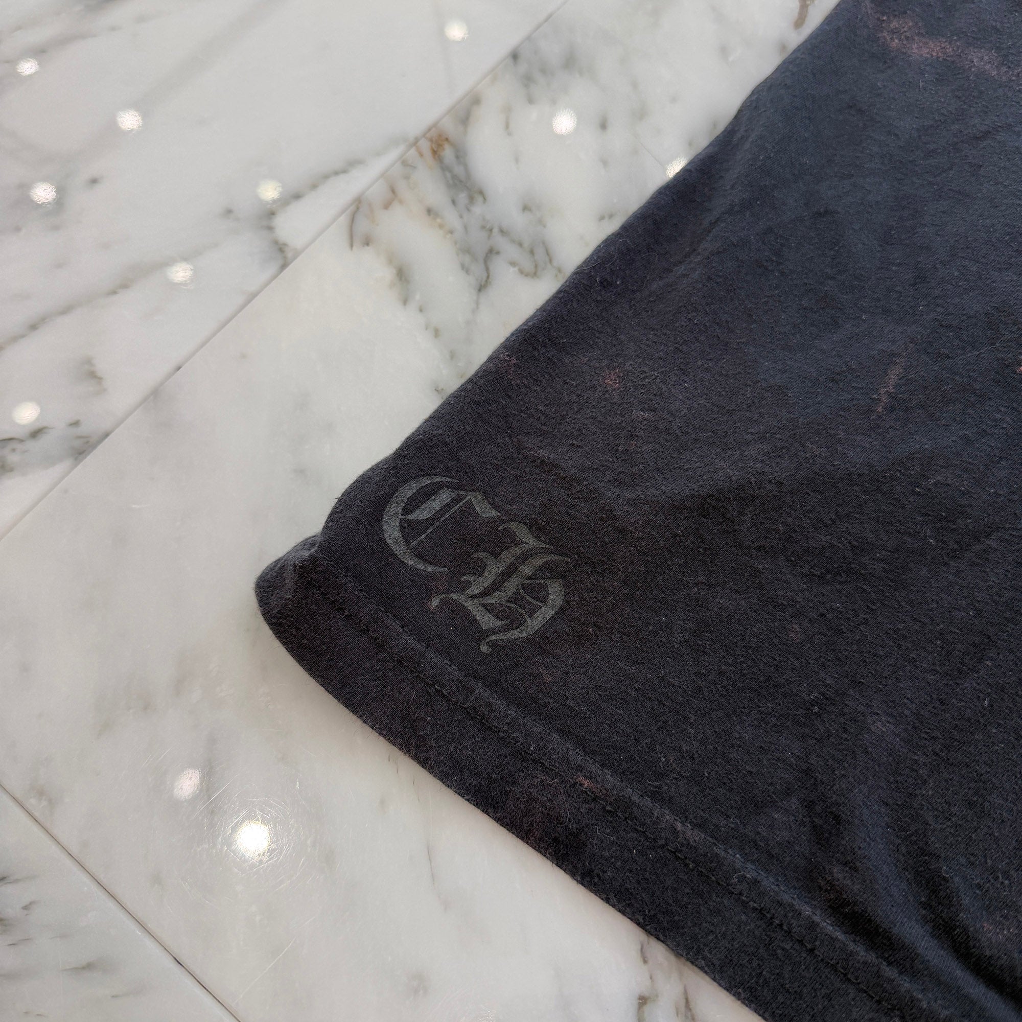 CHROME HEARTS Pink Made in Hollywood Vertical Logo Tee Size XL クロムハーツ ピンク メイドインハリウッド ヴァーティカルロゴ Tシャツ サイズXL