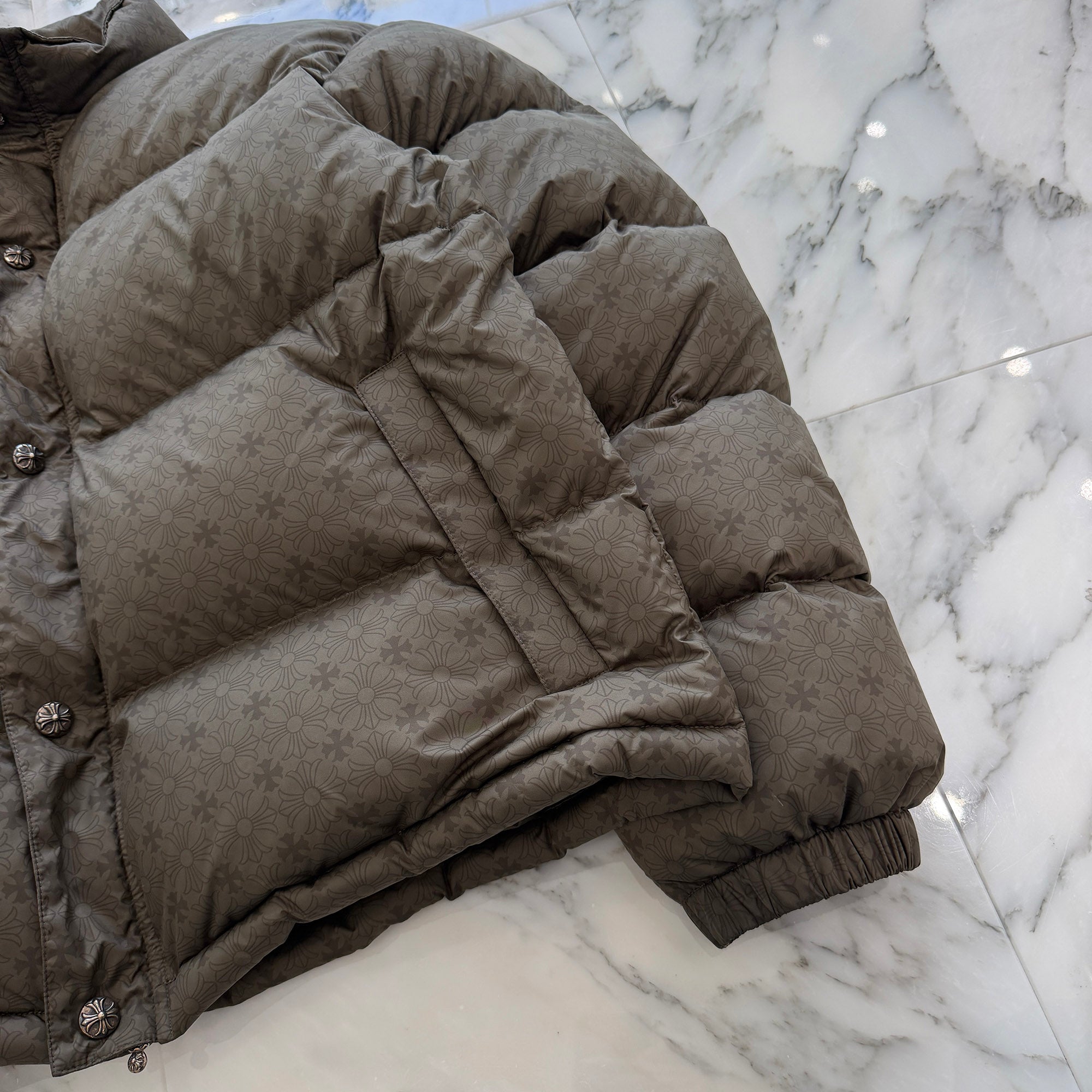 CHROME HEARTS CH Plus Stiff Down Jacket Size L クロムハーツ CHプラス スティッフ ダウンジャケット サイズL