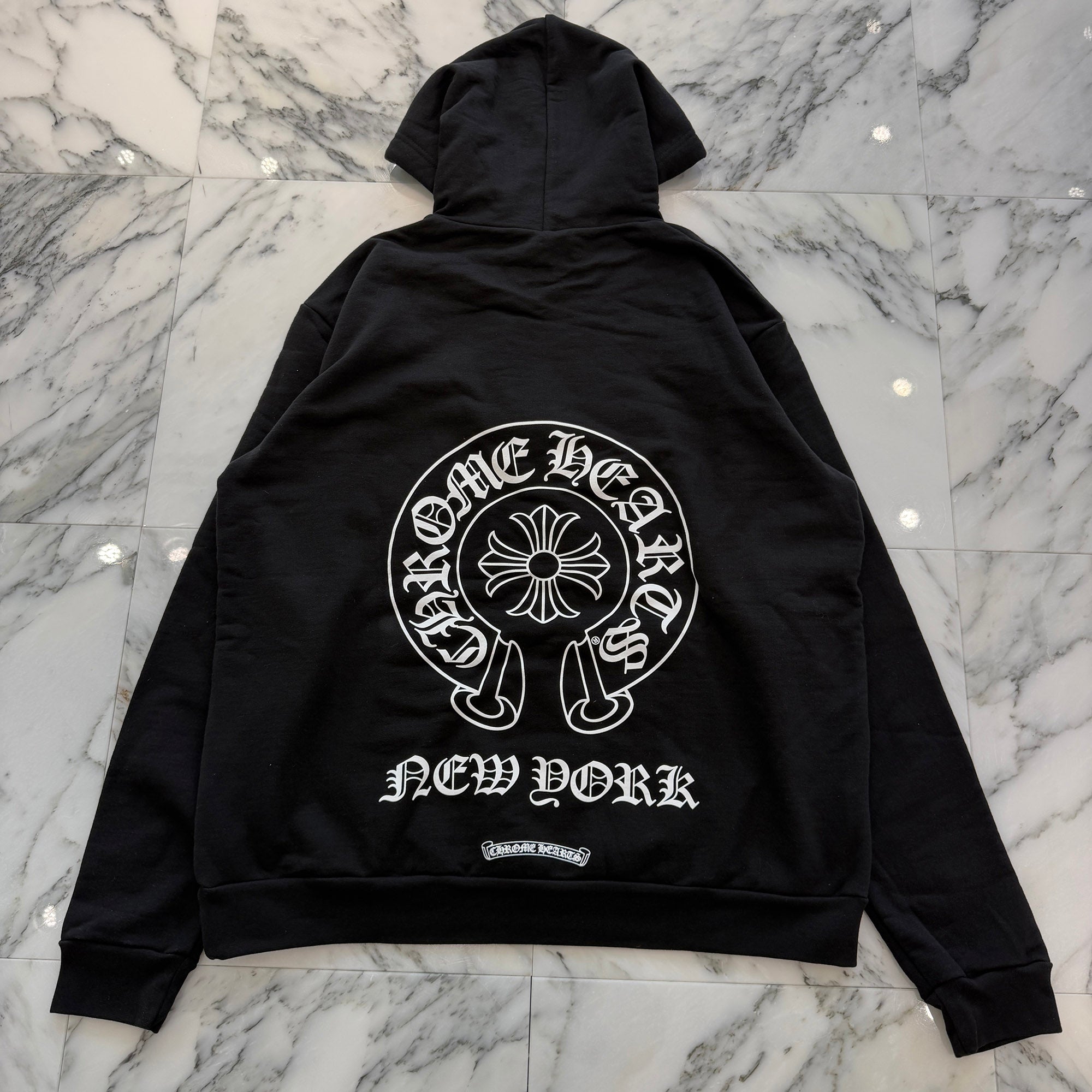 CHROME HEARTS NEW YORK Limited Horseshoe Pullover Hoodie Size L クロムハーツ ニューヨーク限定 ホースシュー プルオーバーフーディーサイズL