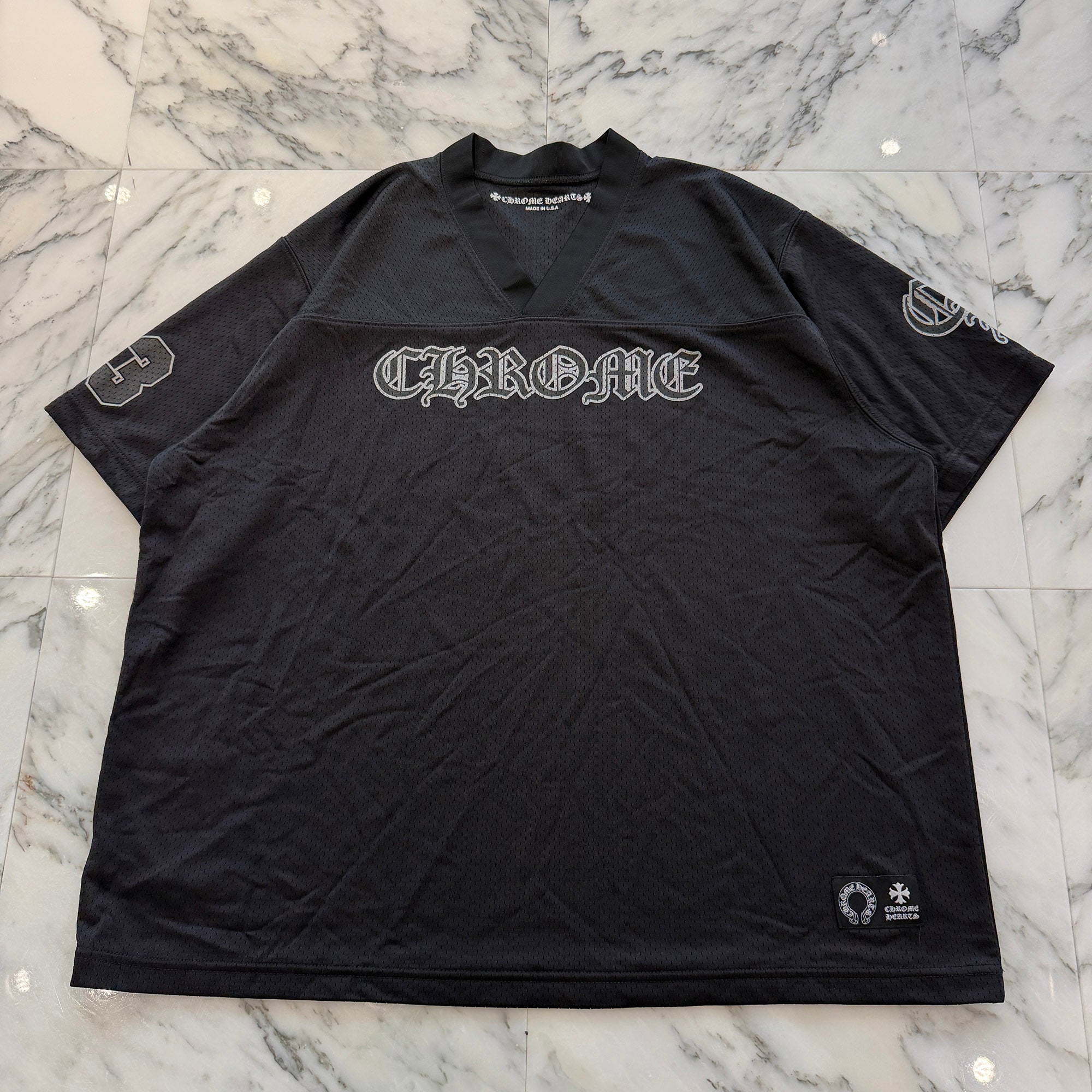 CHROME HEARTS Mesh Warm Up Jersey Size Xl クロムハーツ メッシュウォームアップジャージー サイズXL