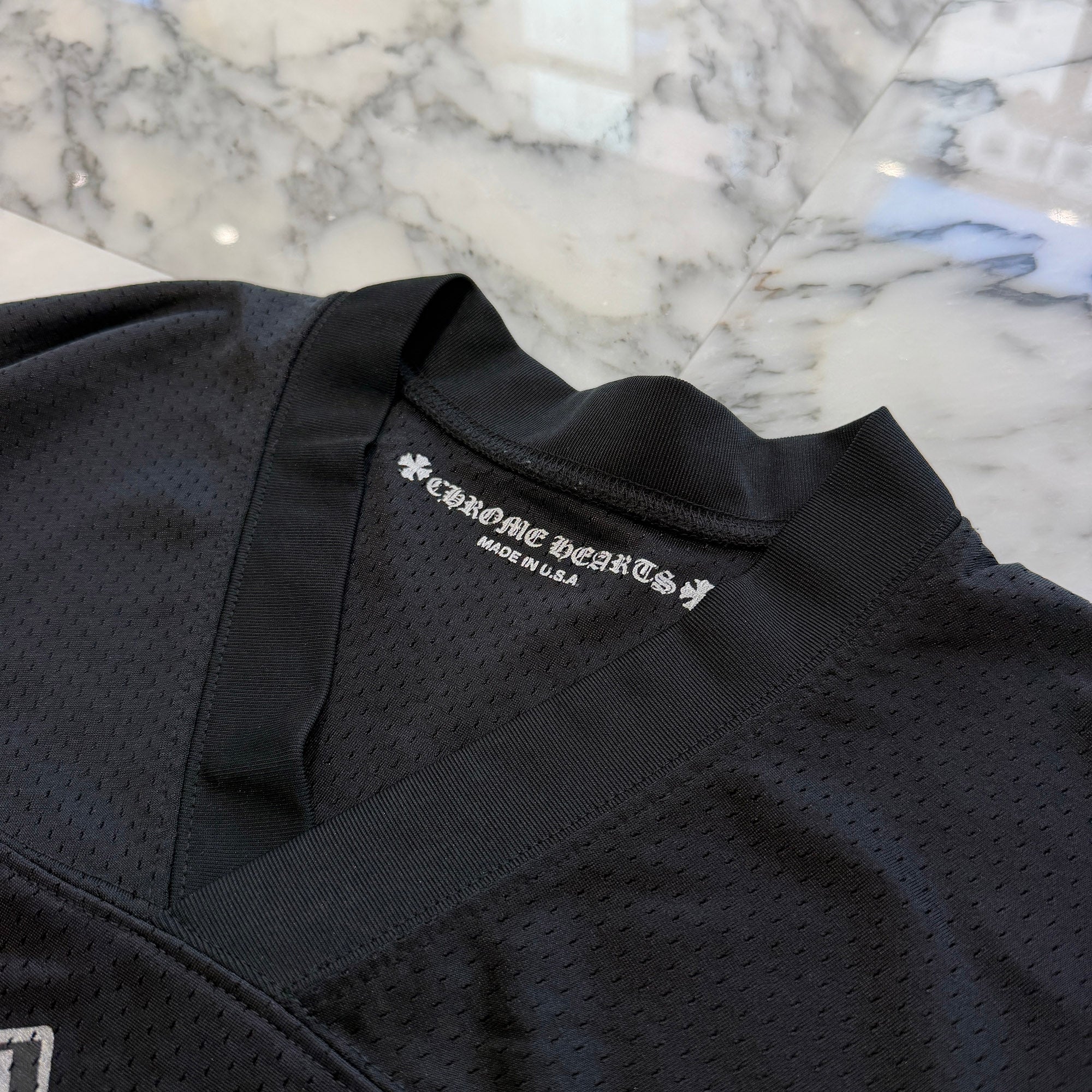 CHROME HEARTS Mesh Warm Up Jersey Size Xl クロムハーツ メッシュウォームアップジャージー サイズXL