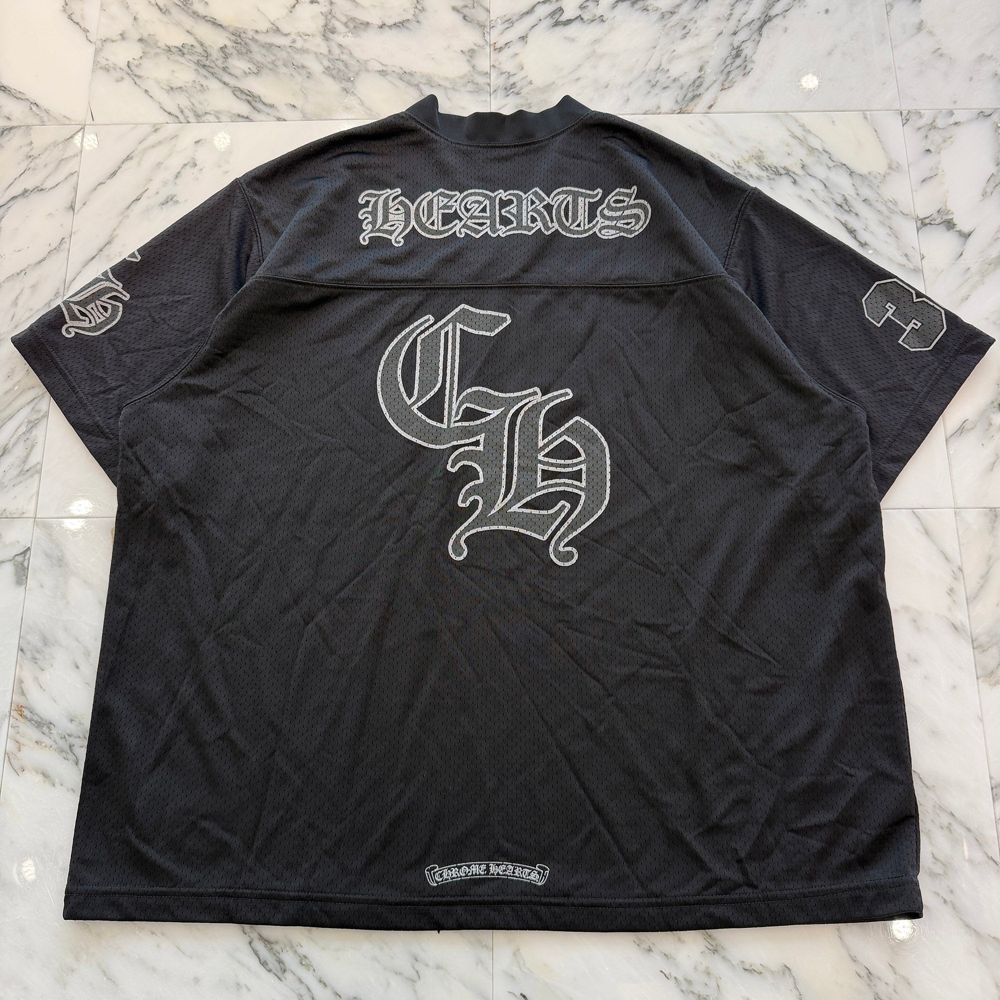 CHROME HEARTS Mesh Warm Up Jersey Size Xl クロムハーツ メッシュウォームアップジャージー サイズXL