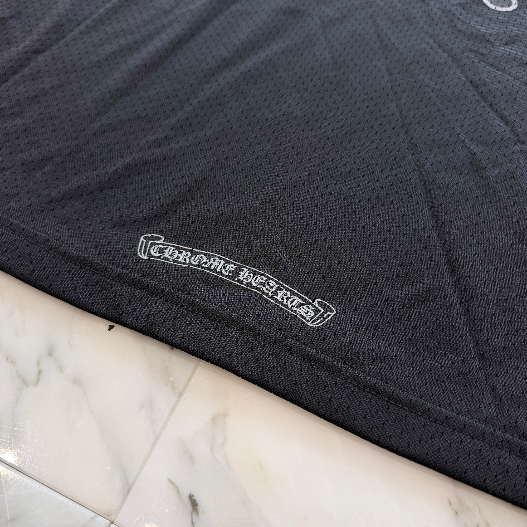 CHROME HEARTS Mesh Warm Up Jersey Size Xl クロムハーツ メッシュウォームアップジャージー サイズXL